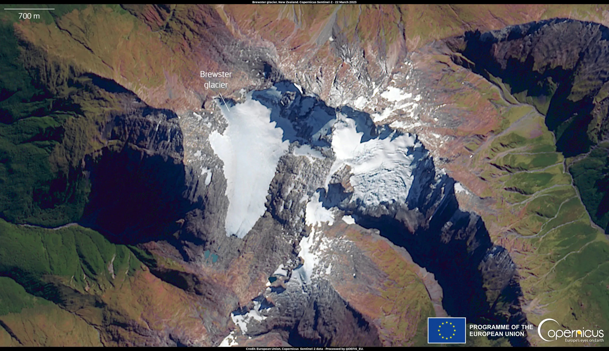 Glaciers in New Zealand threatened by climate change