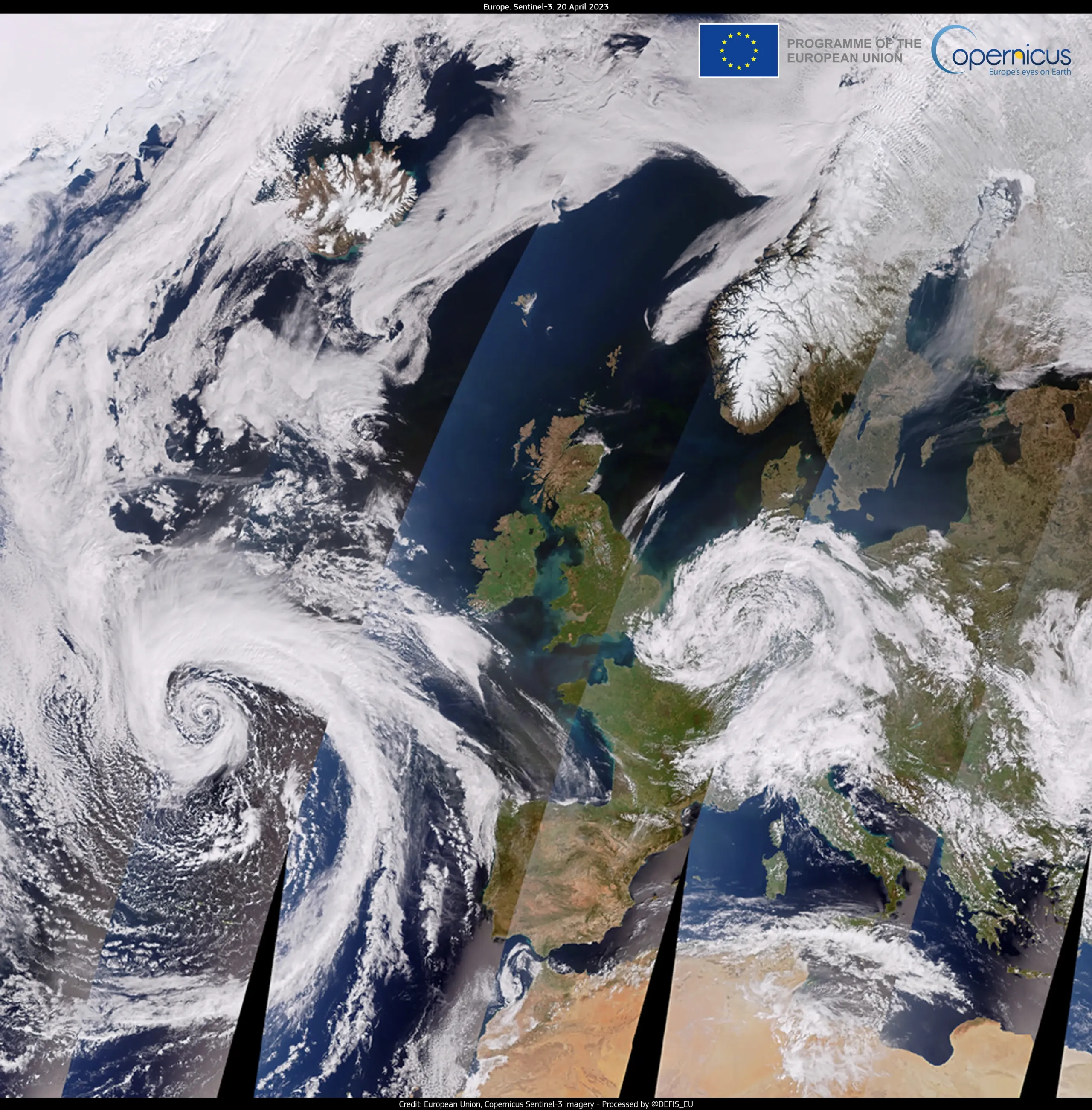 The beauty and complexity of weather systems revealed from space