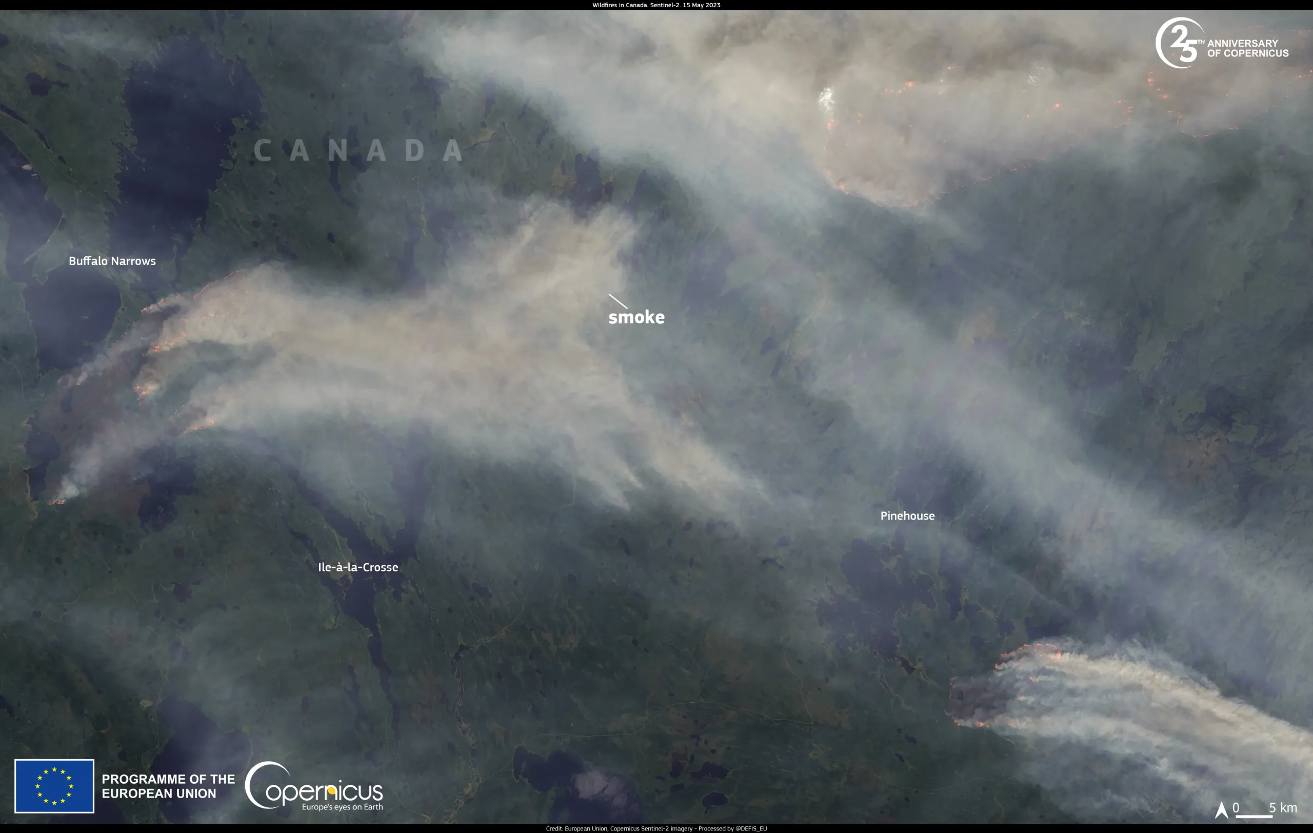 Devastating fires continue in Canada