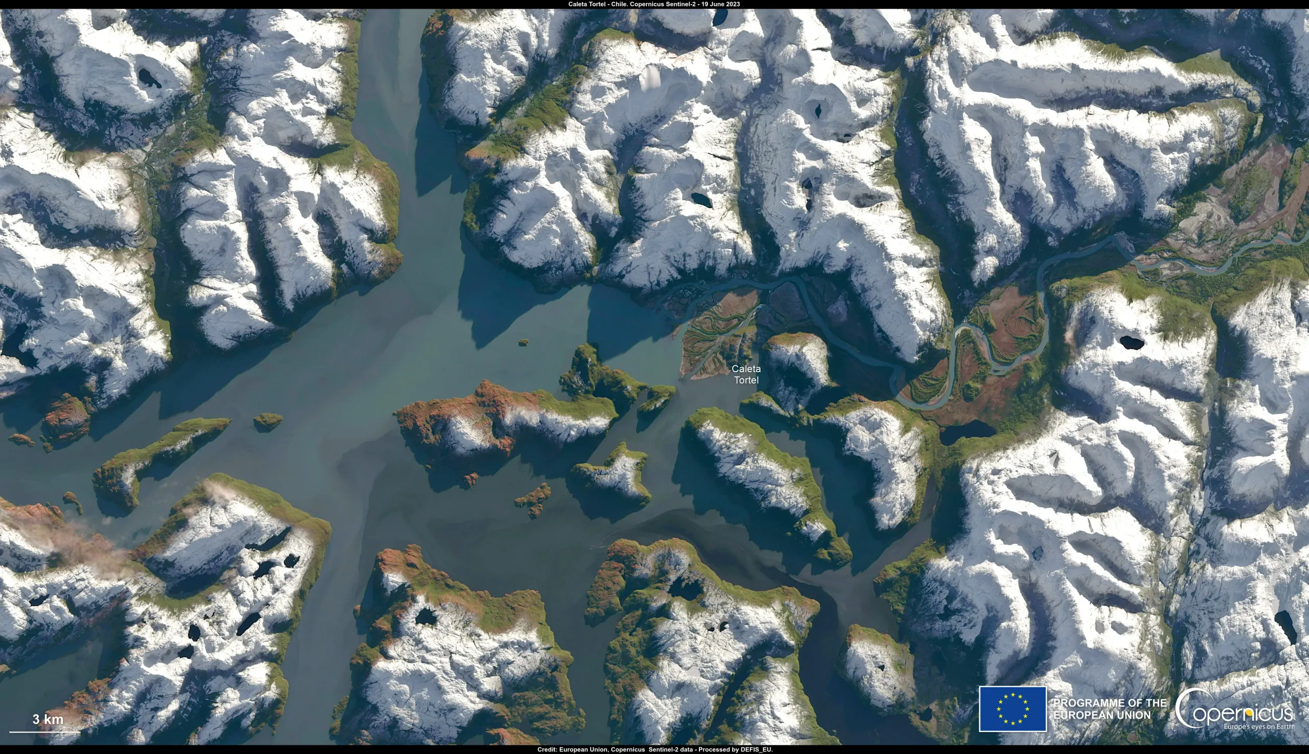 First winter snowfalls in the southern hemisphere