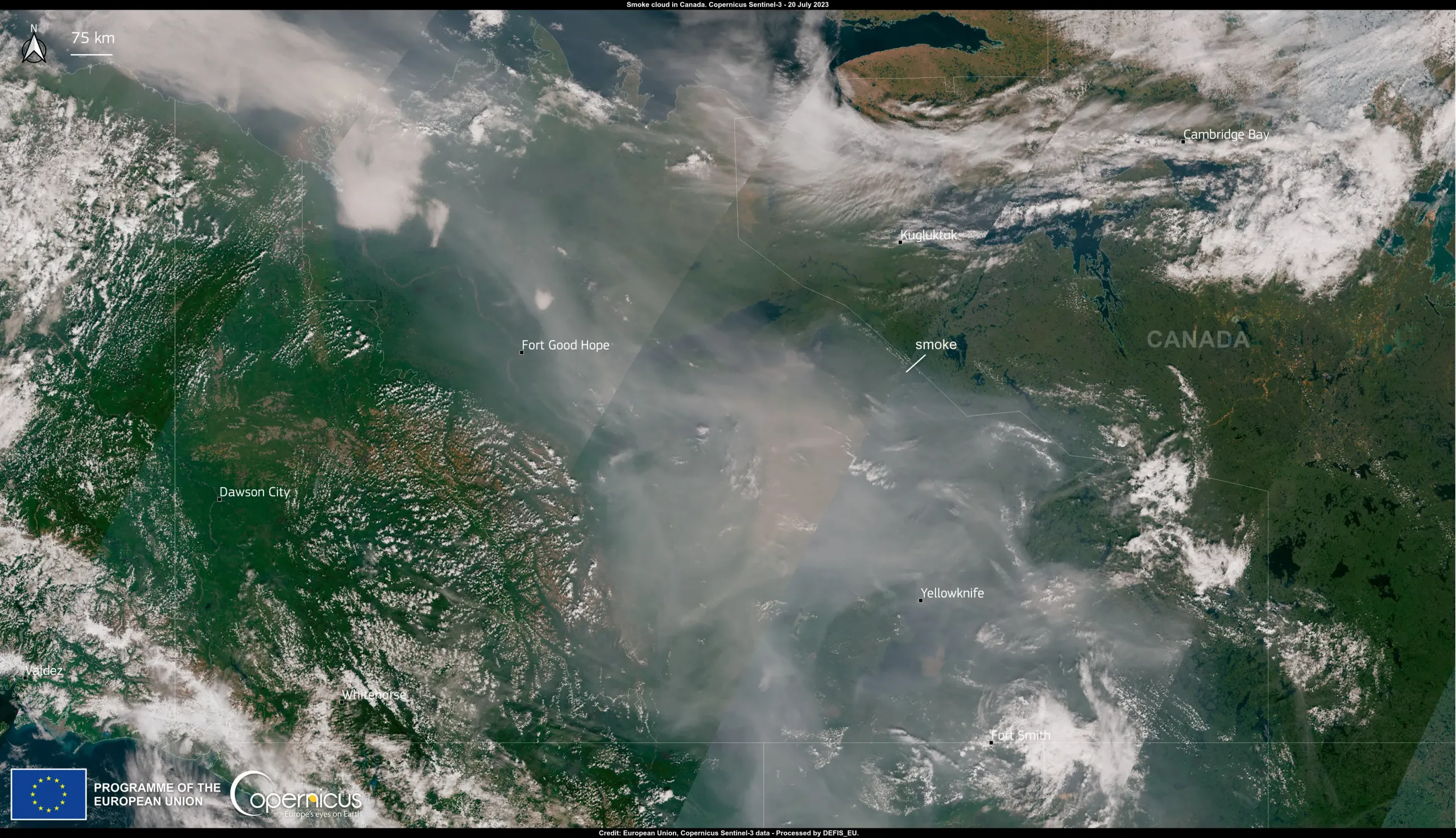 Wildfires continue to affect Canada