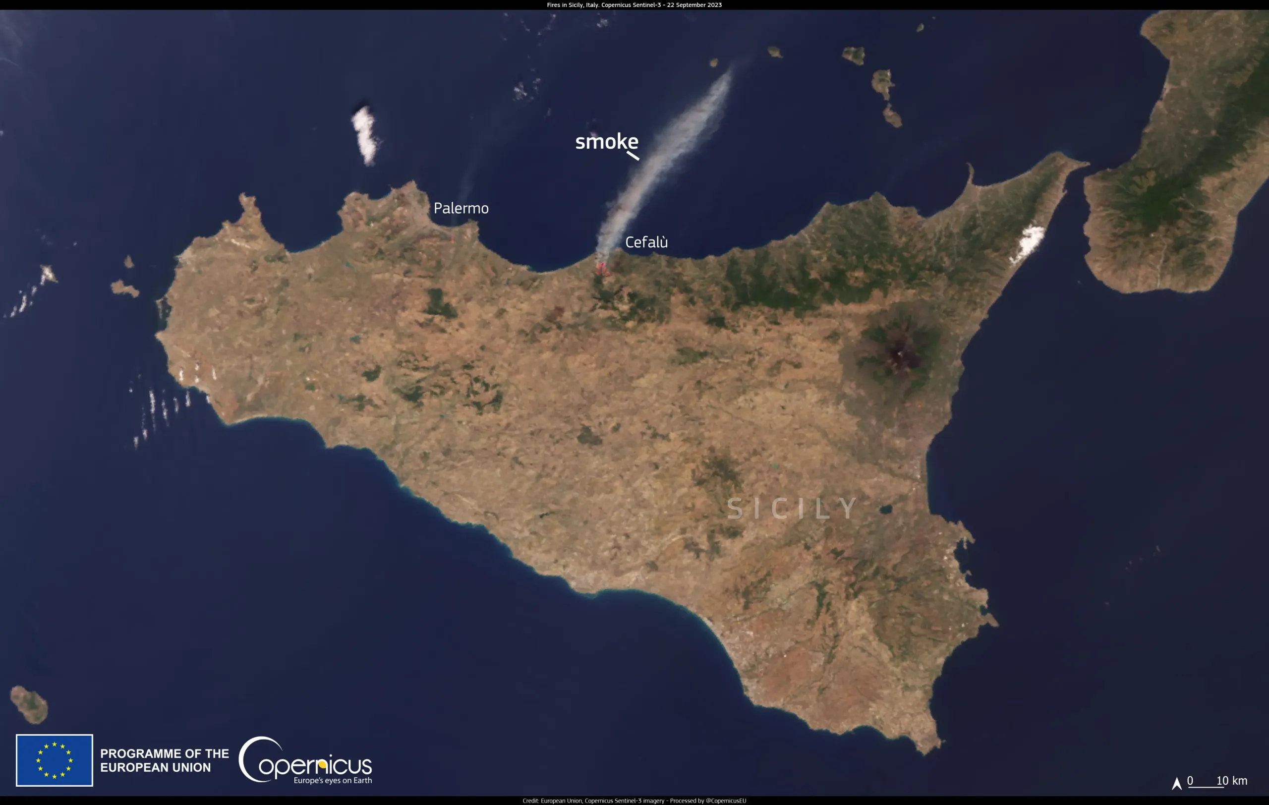 Sicily still under wildfire emergency