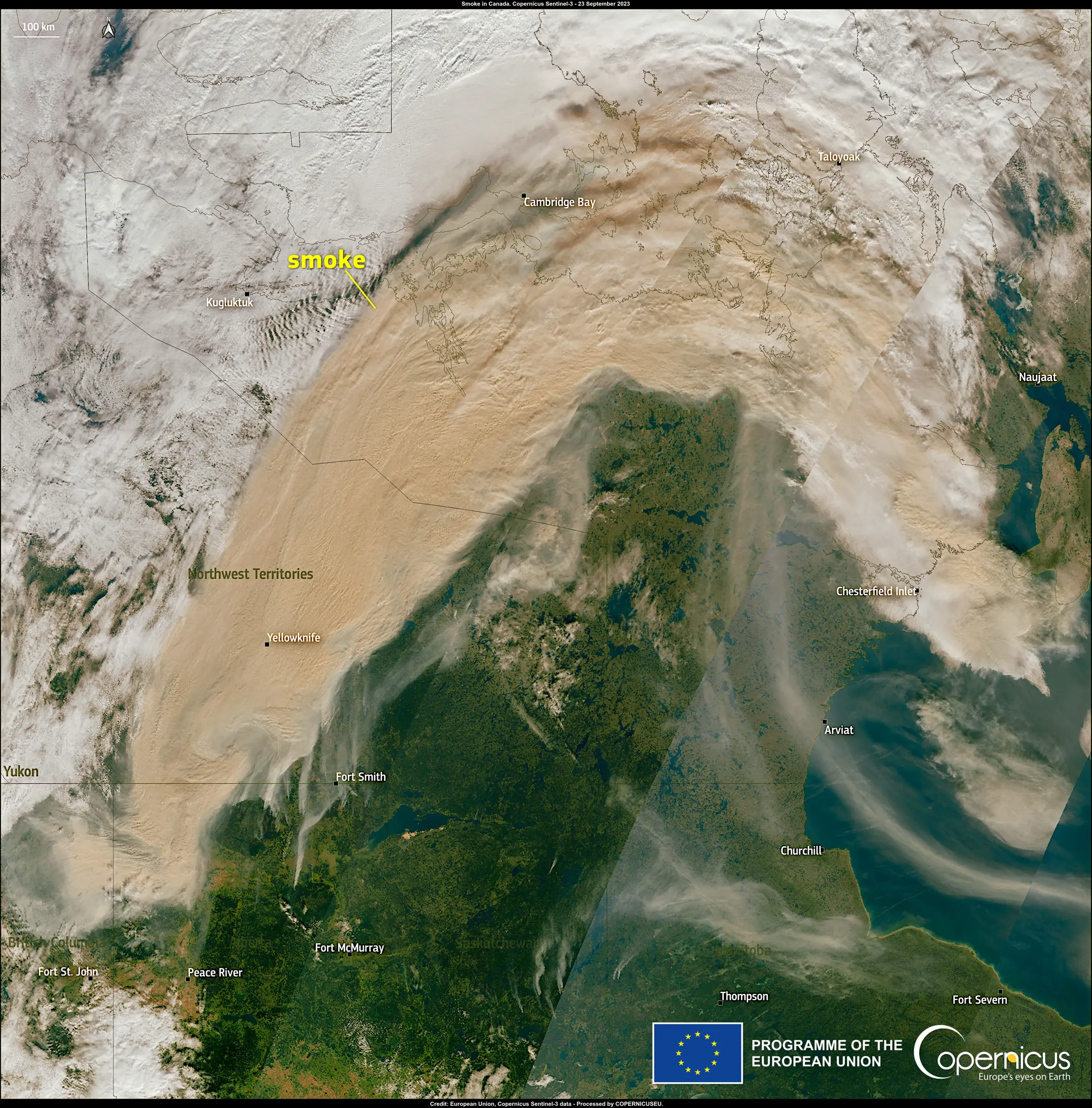 Wildfires continue to spread in Canada