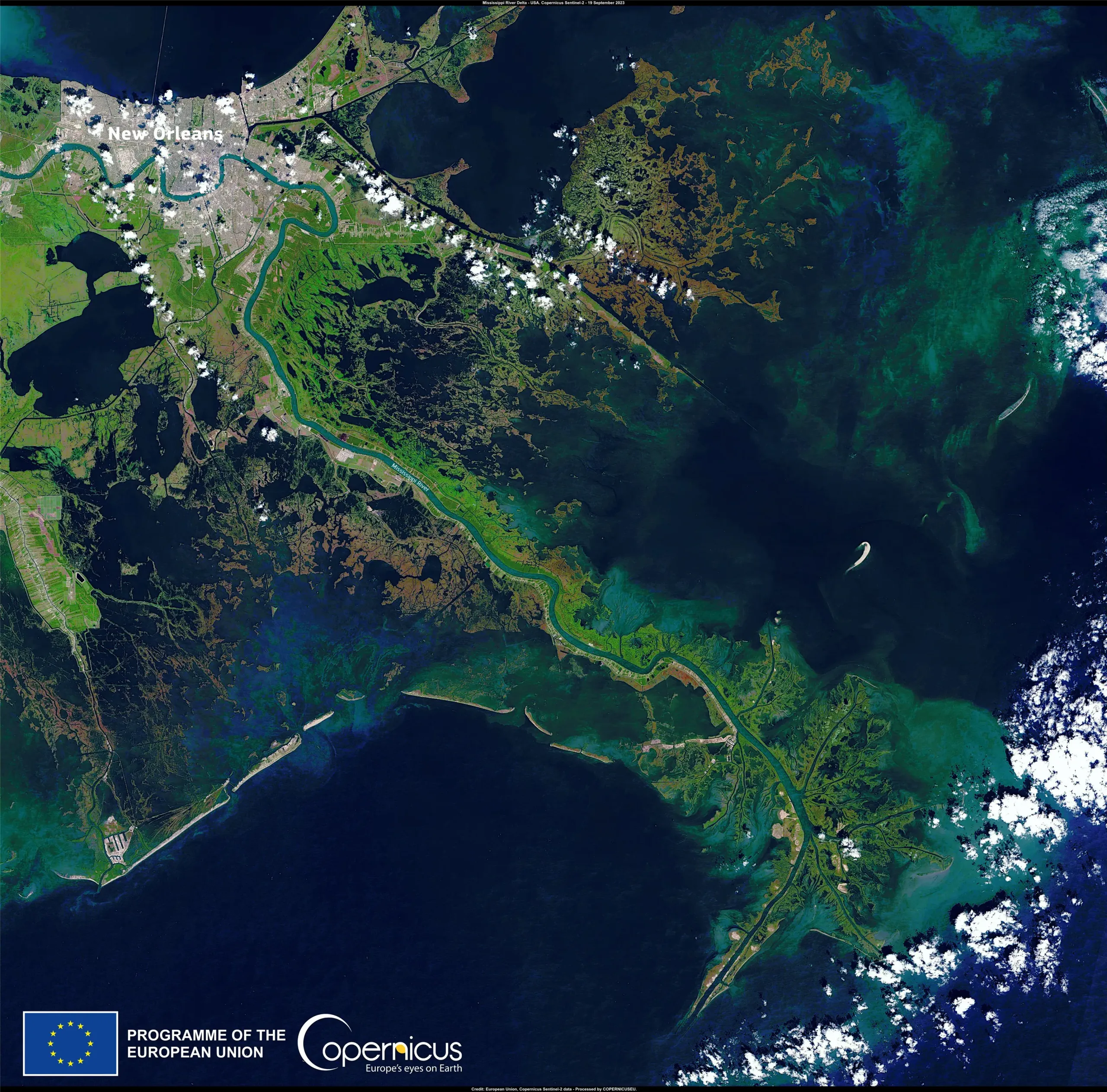 Louisiana Governor requests Federal Emergency Declaration as saltwater intrusion into Mississippi River threatens water supply