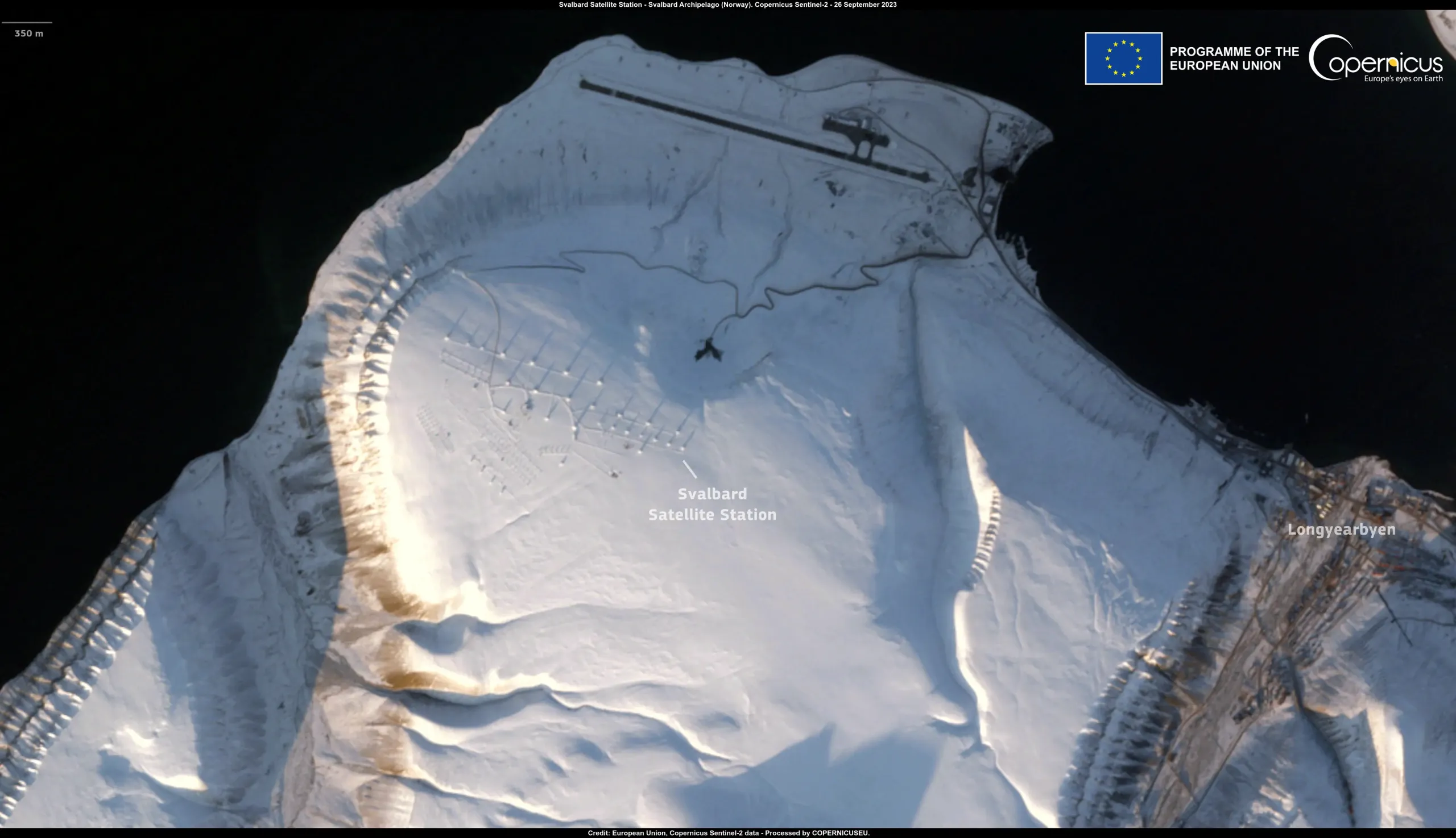 Svalbard Satellite Station, an important part of the Copernicus Sentinel ground segment