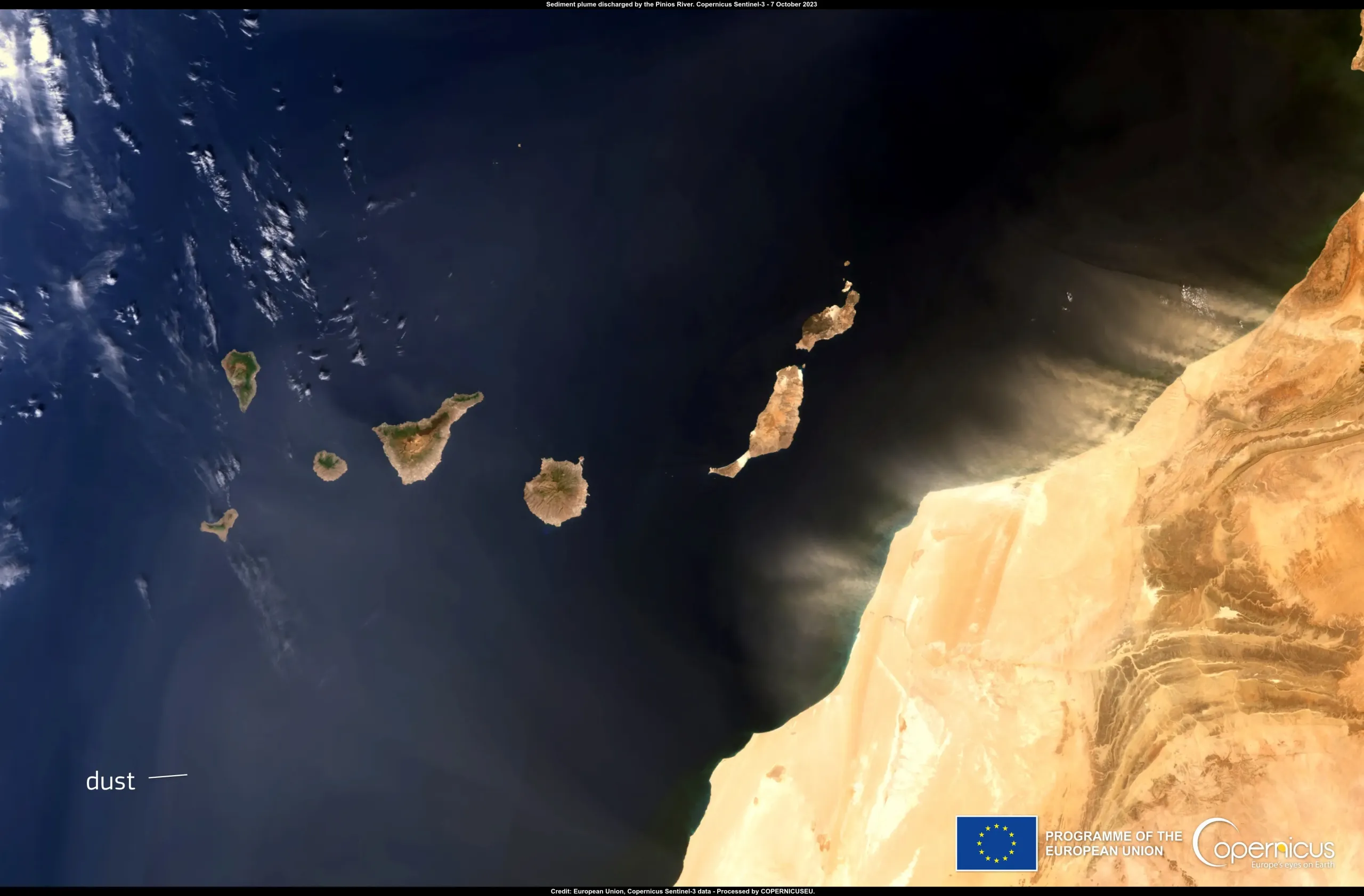 Calima in the Canary Islands