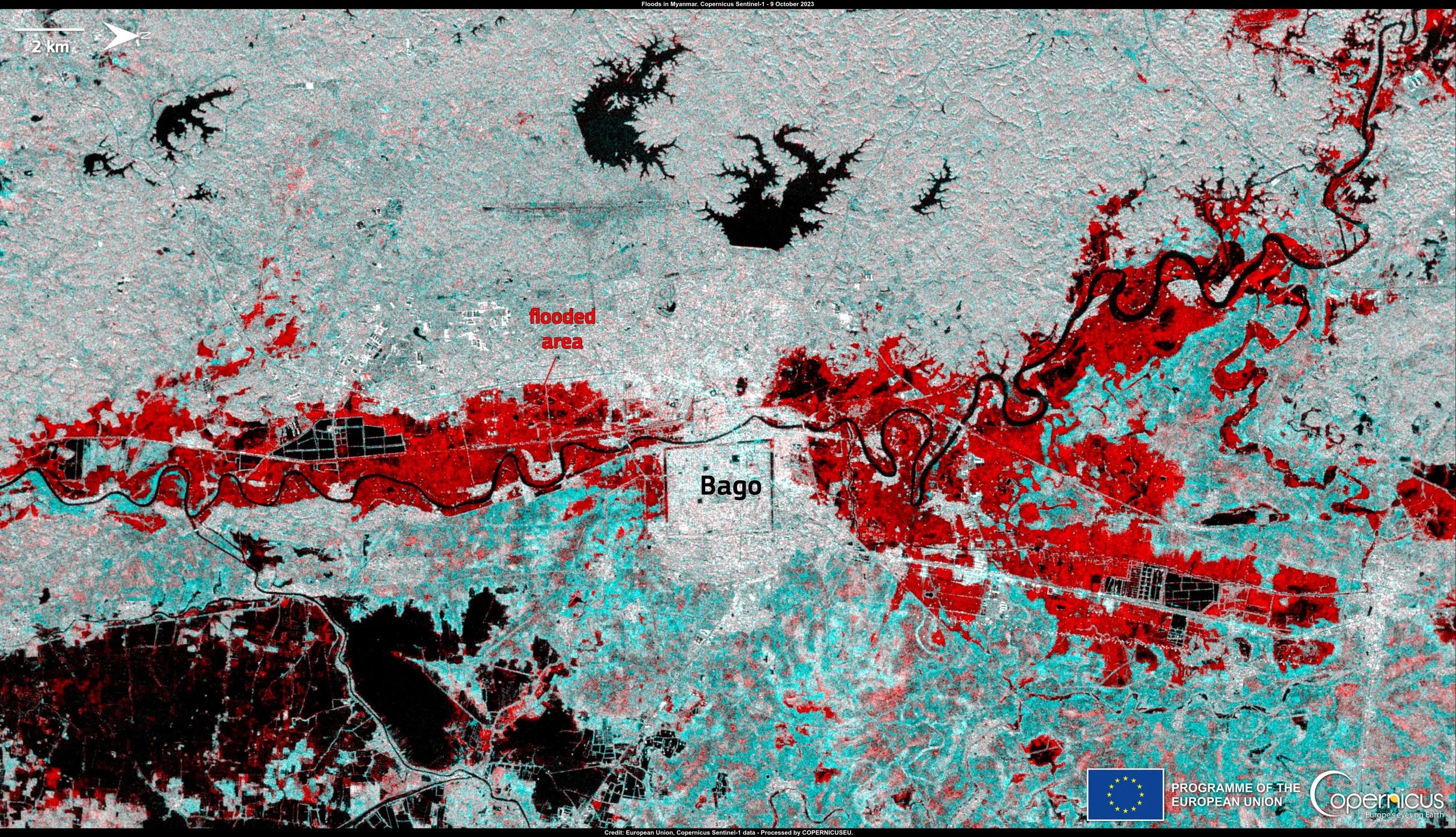 Southern Myanmar affected by heavy floods