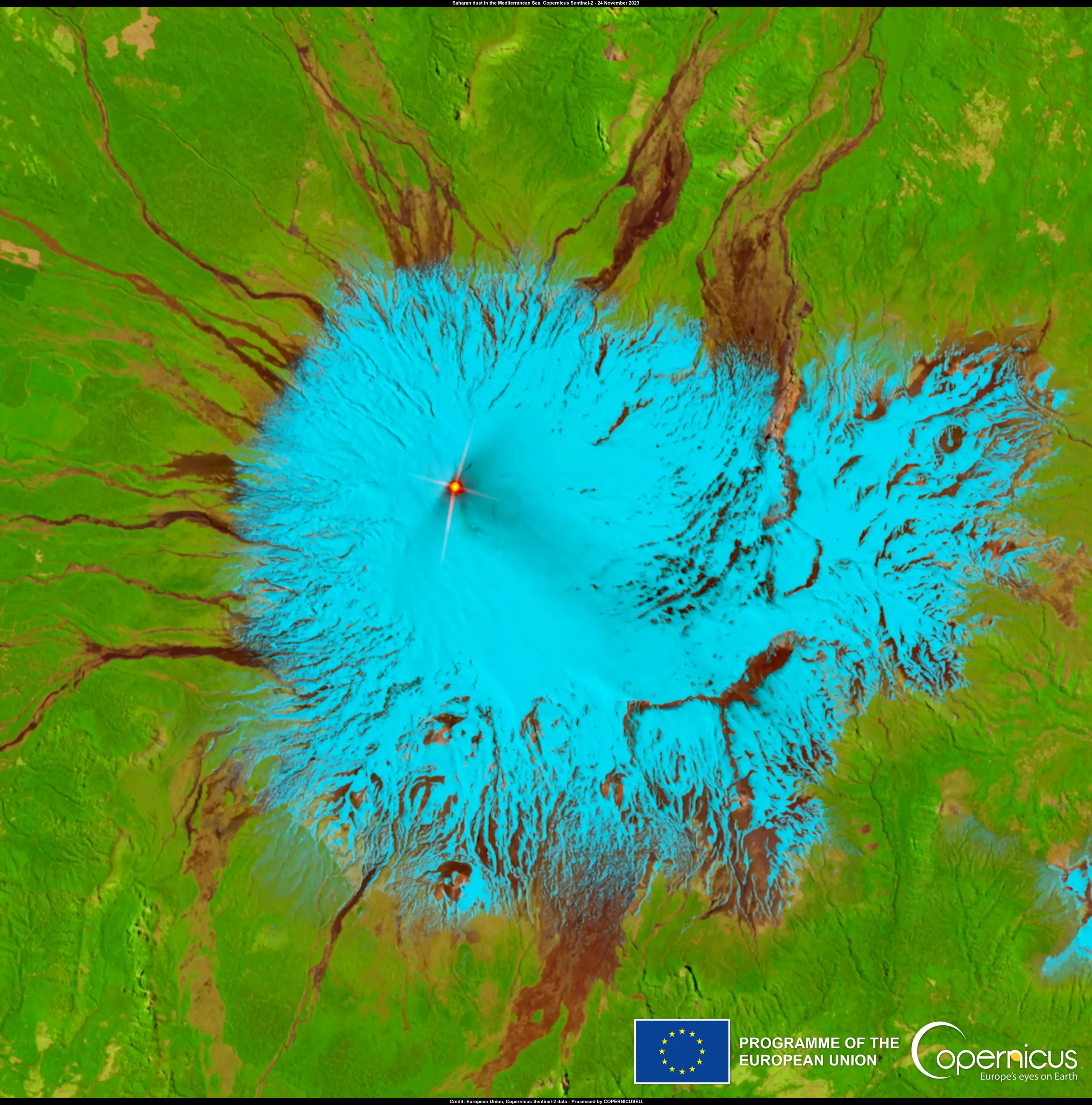 Yellow alert for volcanic activity at the Villarica volcano