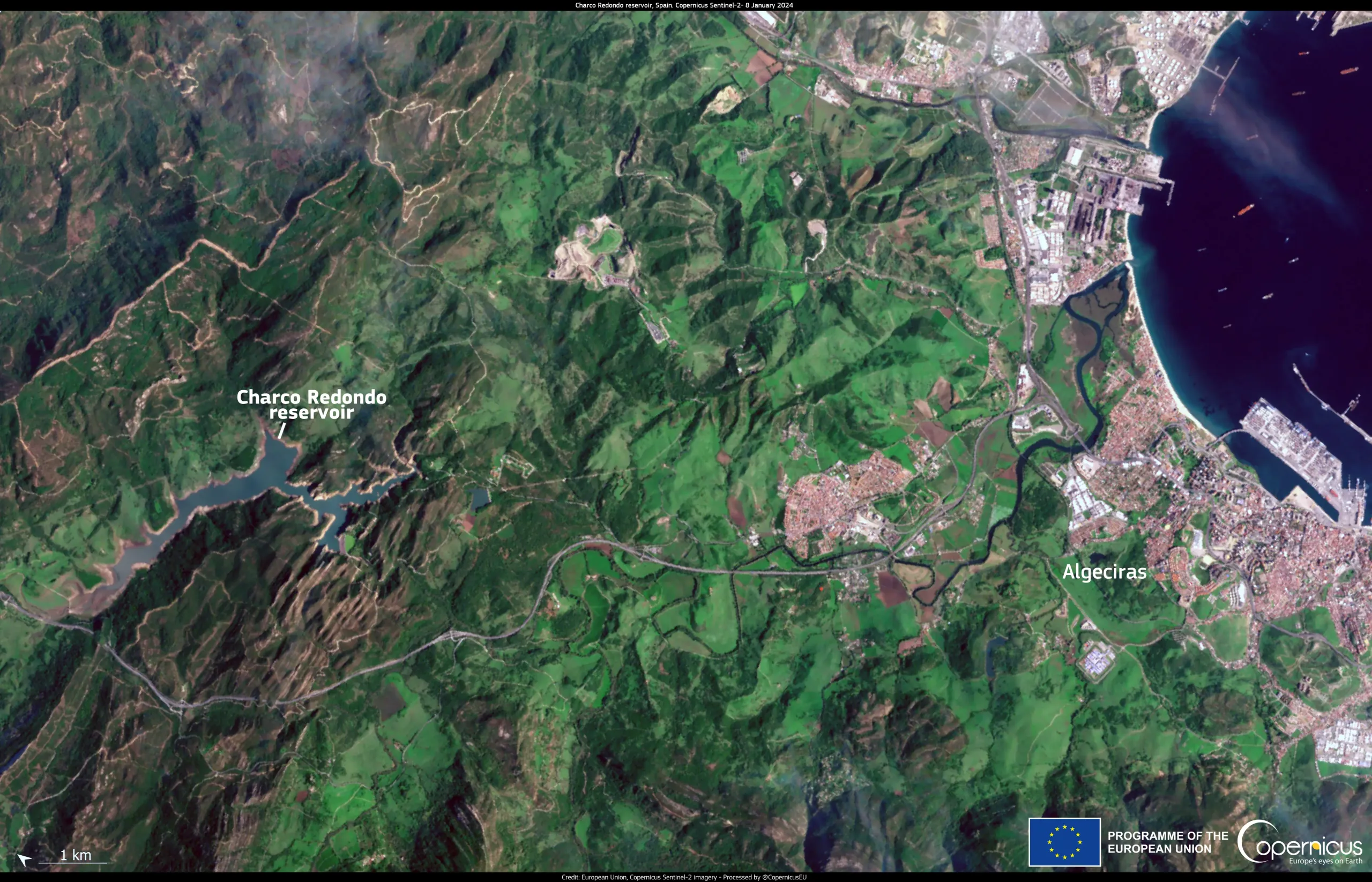 Critical levels of Spain’s Charco Redondo Reservoir prompt water restrictions