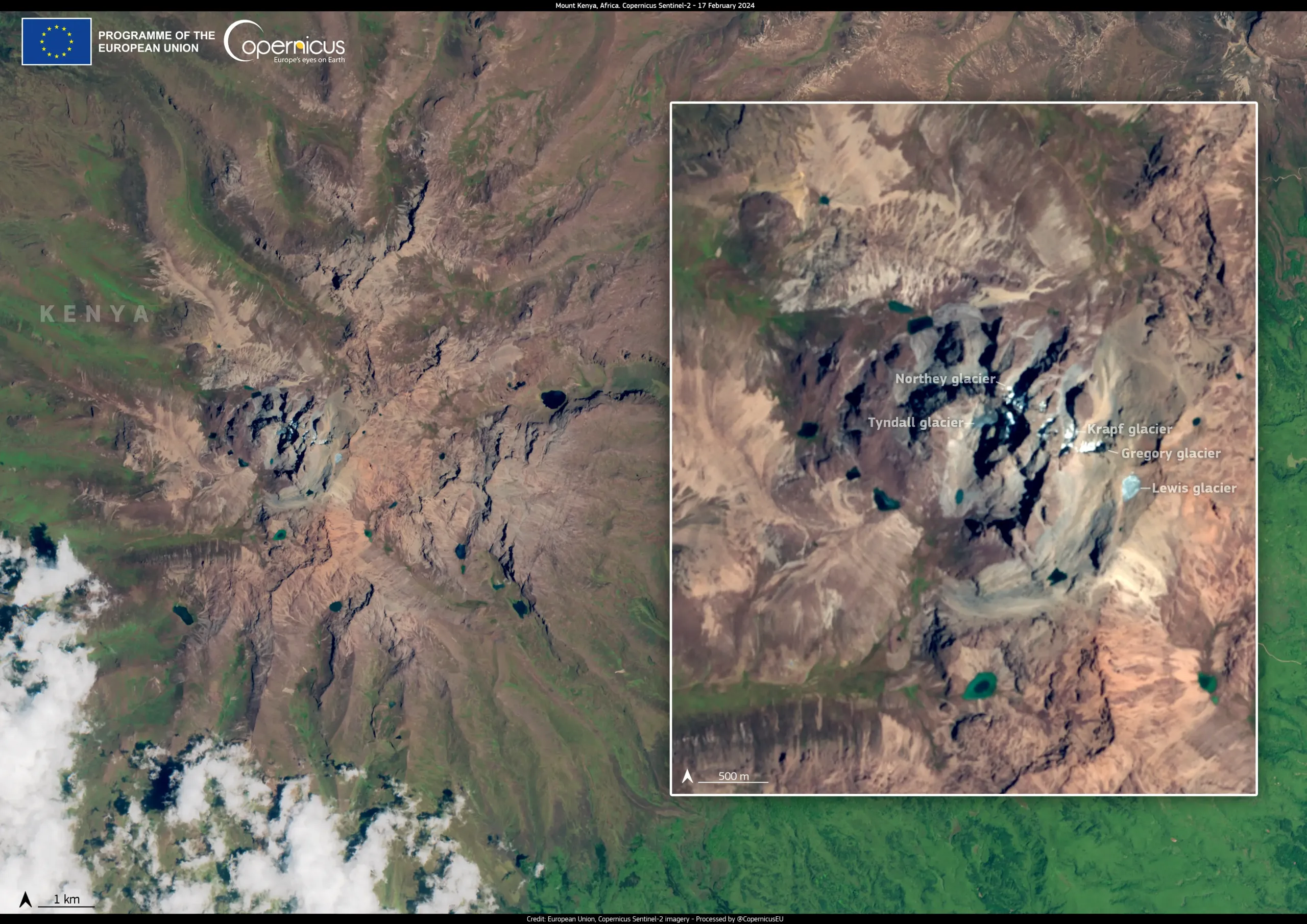 African glaciers have almost disappeared in one century