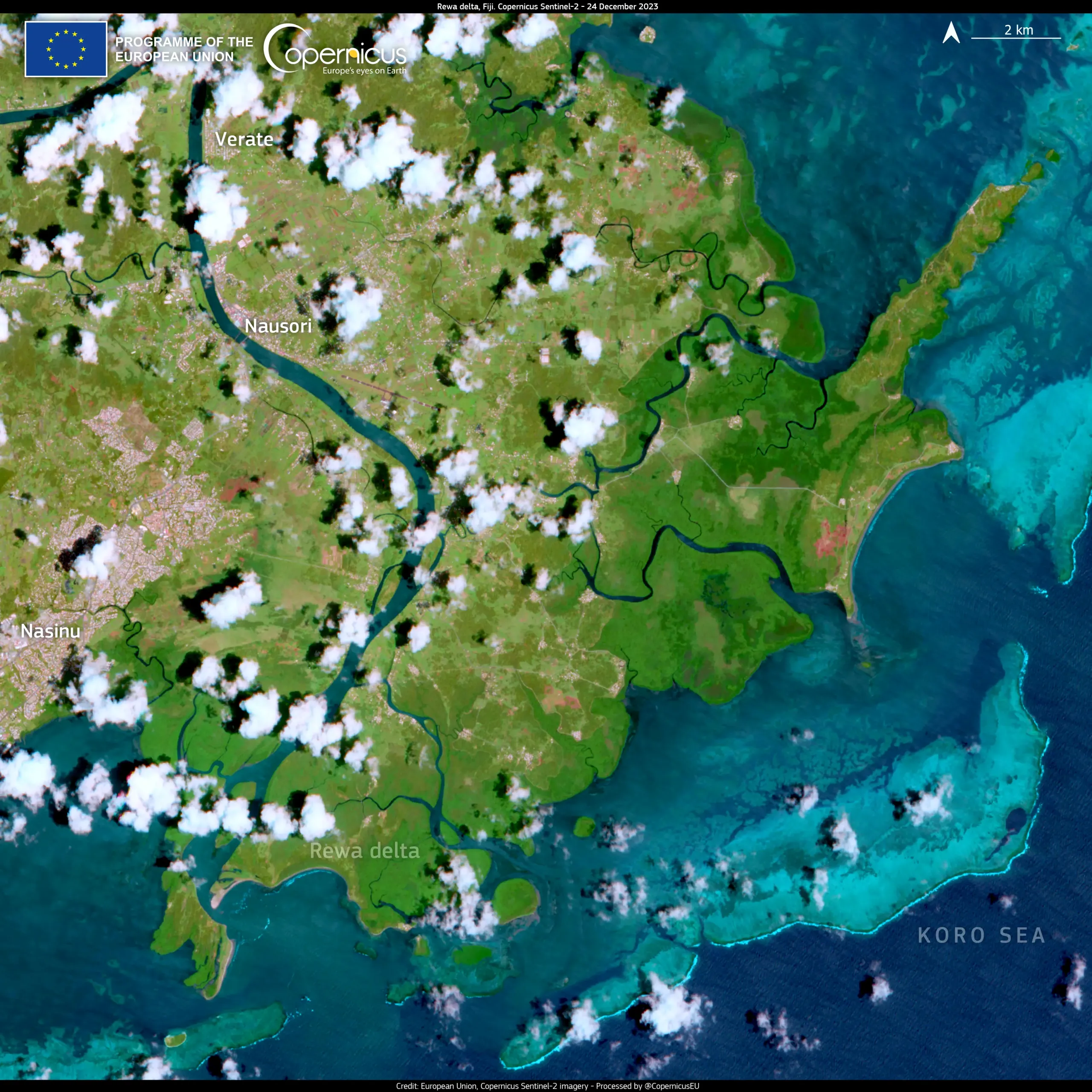 Project for the restoration of mangroves in Fiji