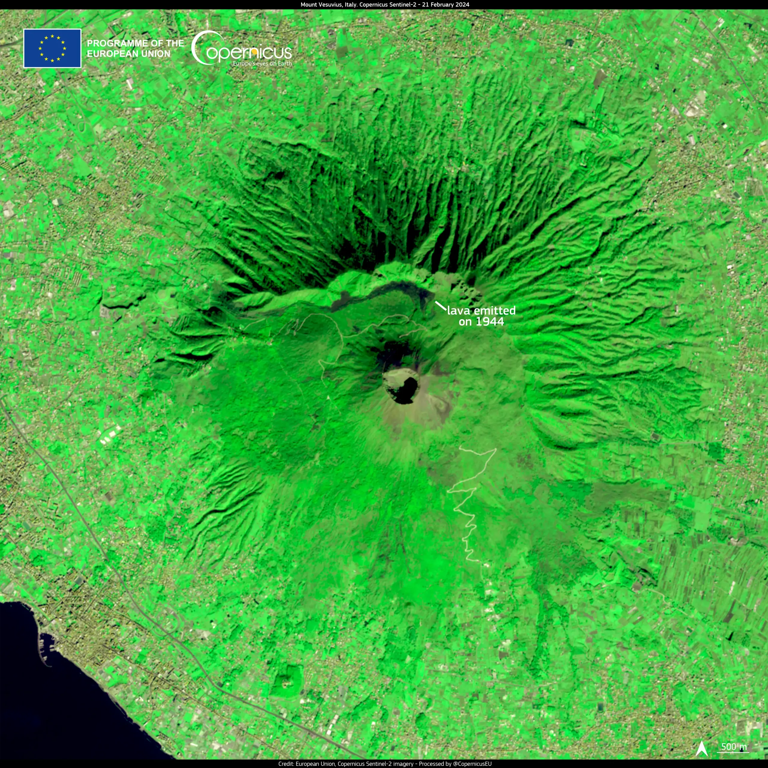 Anniversary of the 1944 Mount Vesuvius eruption