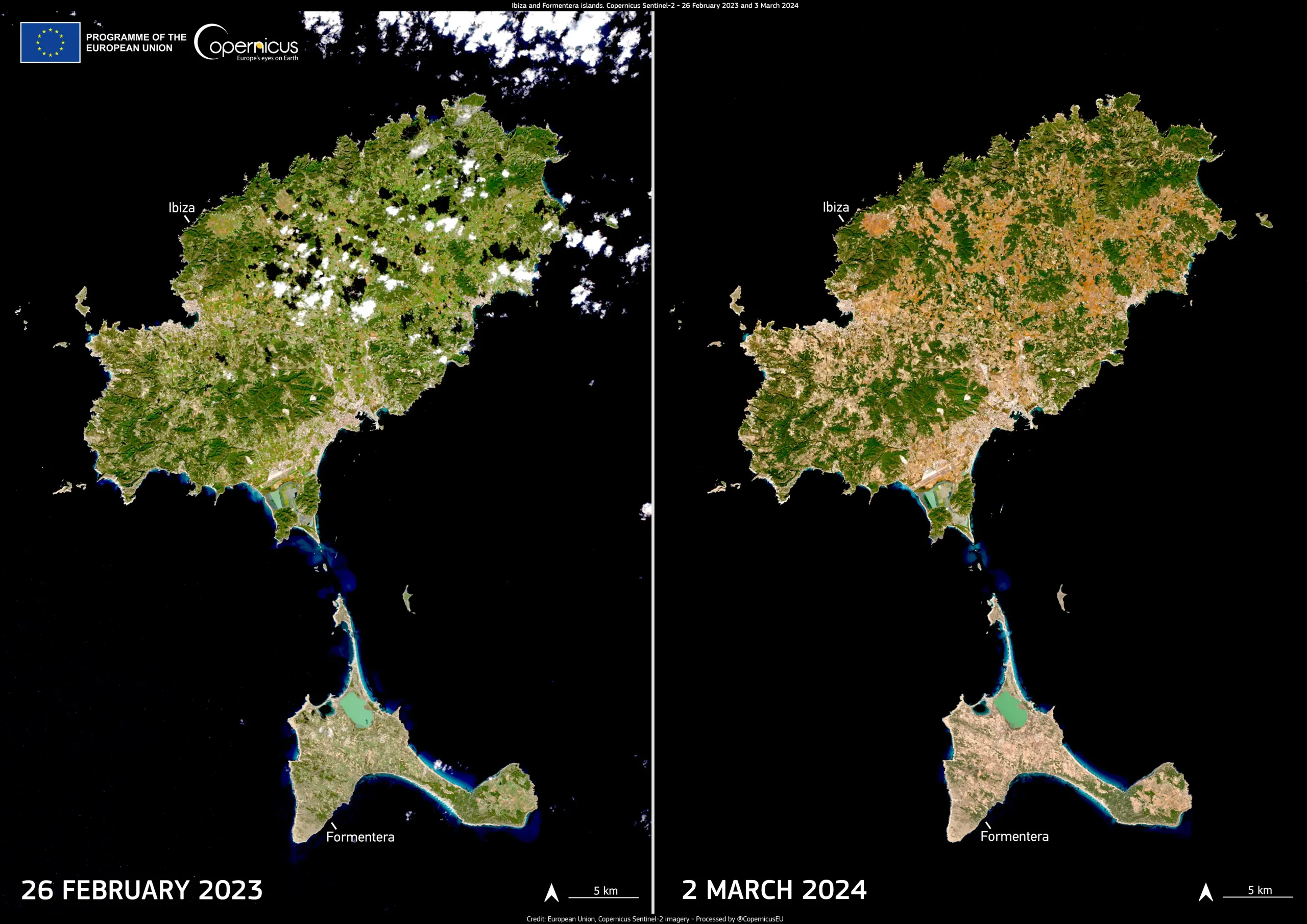 Ibiza and Formentera hit severely by drought