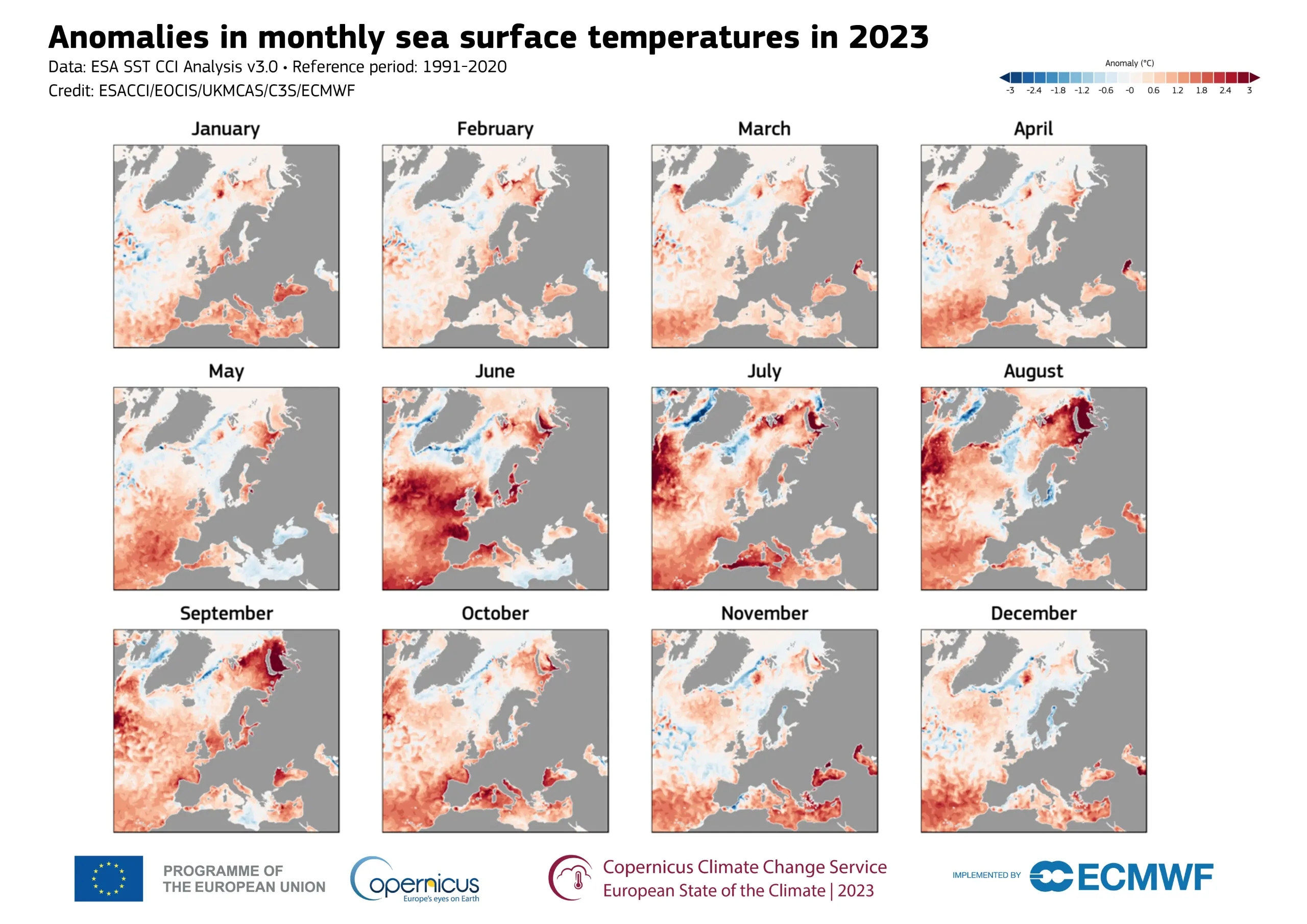 The European State of the Climate 2023 Report