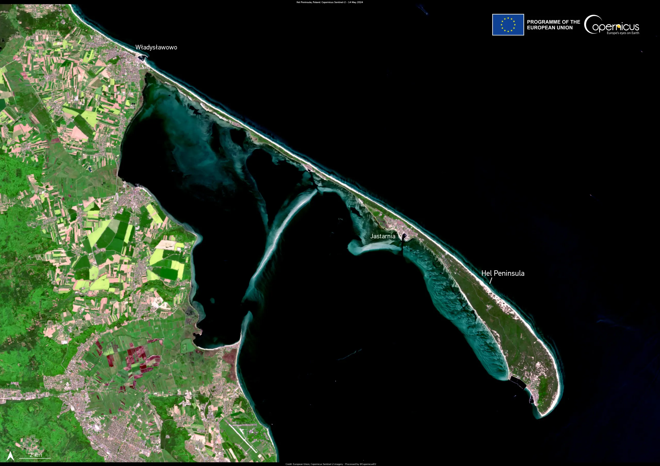 Hel Peninsula in Poland