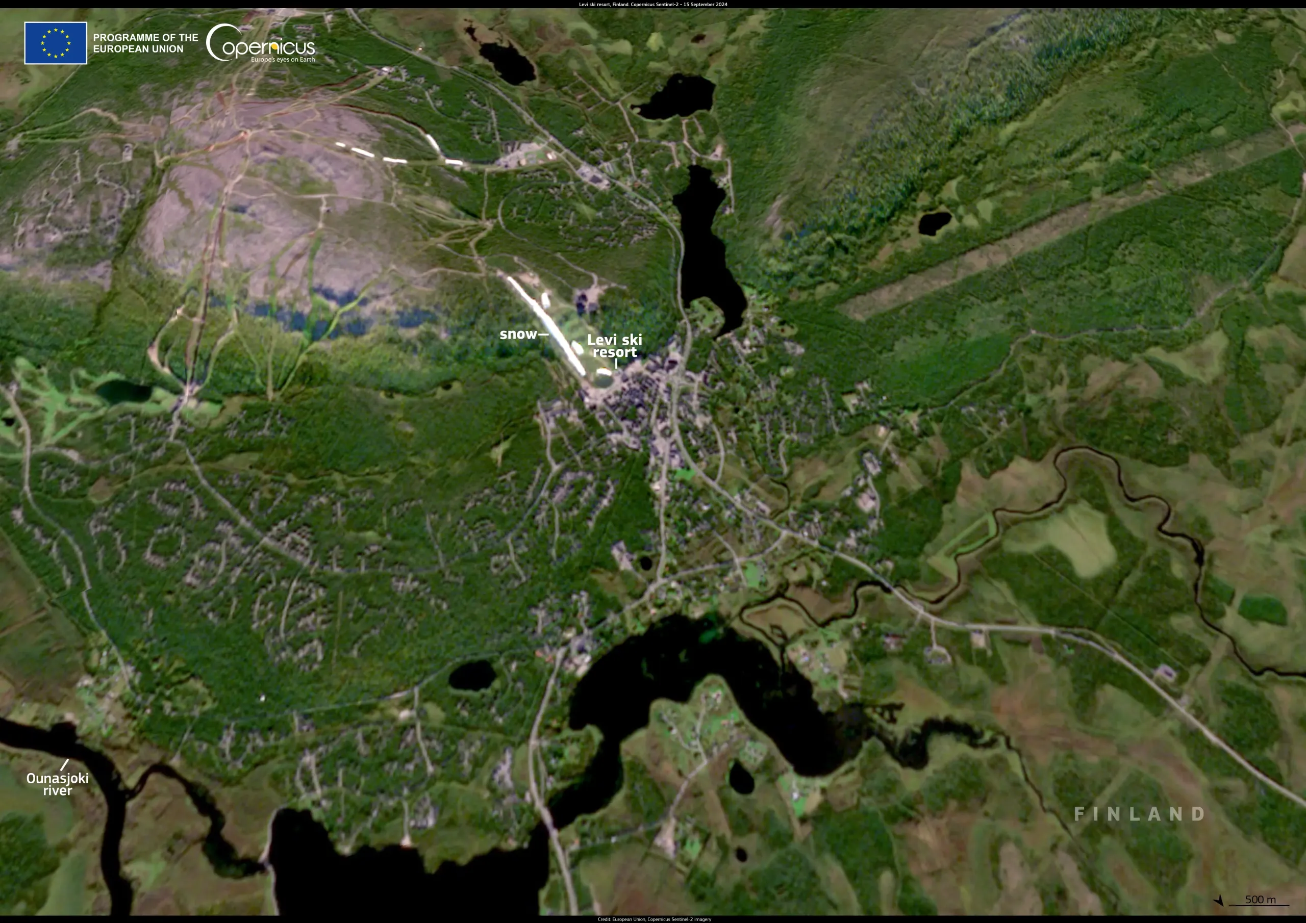 Finnish snow storage techniques help sustain ski resorts