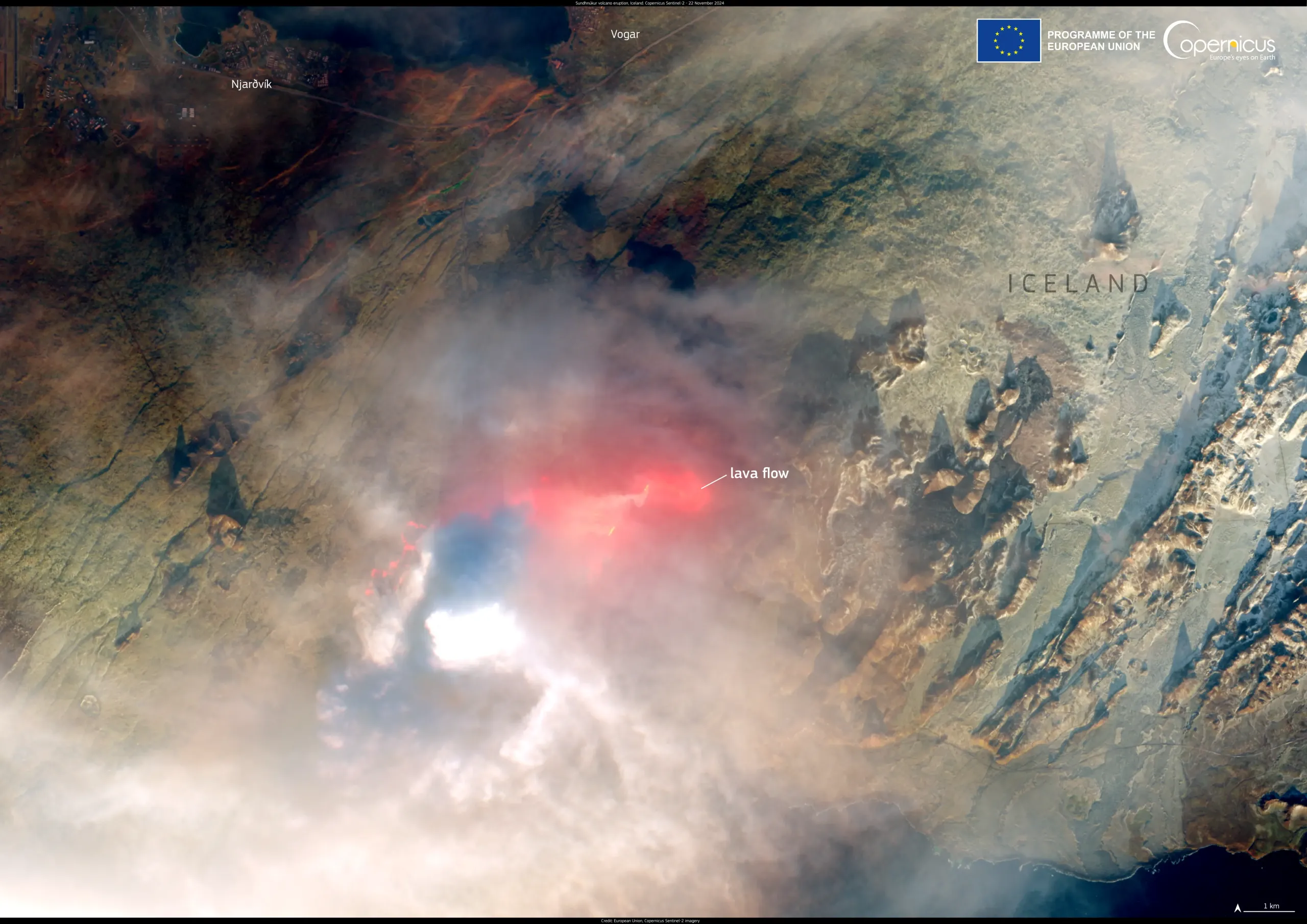 A new eruption is ongoing in Iceland