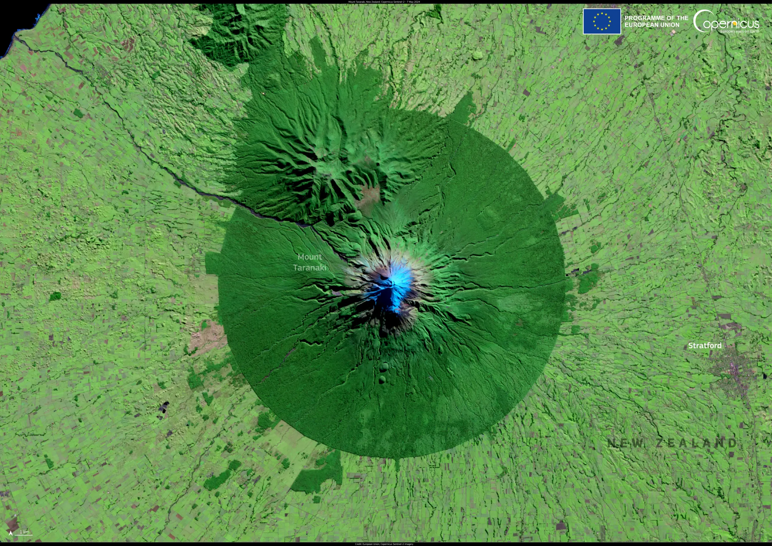 Mount Taranaki, New Zealand