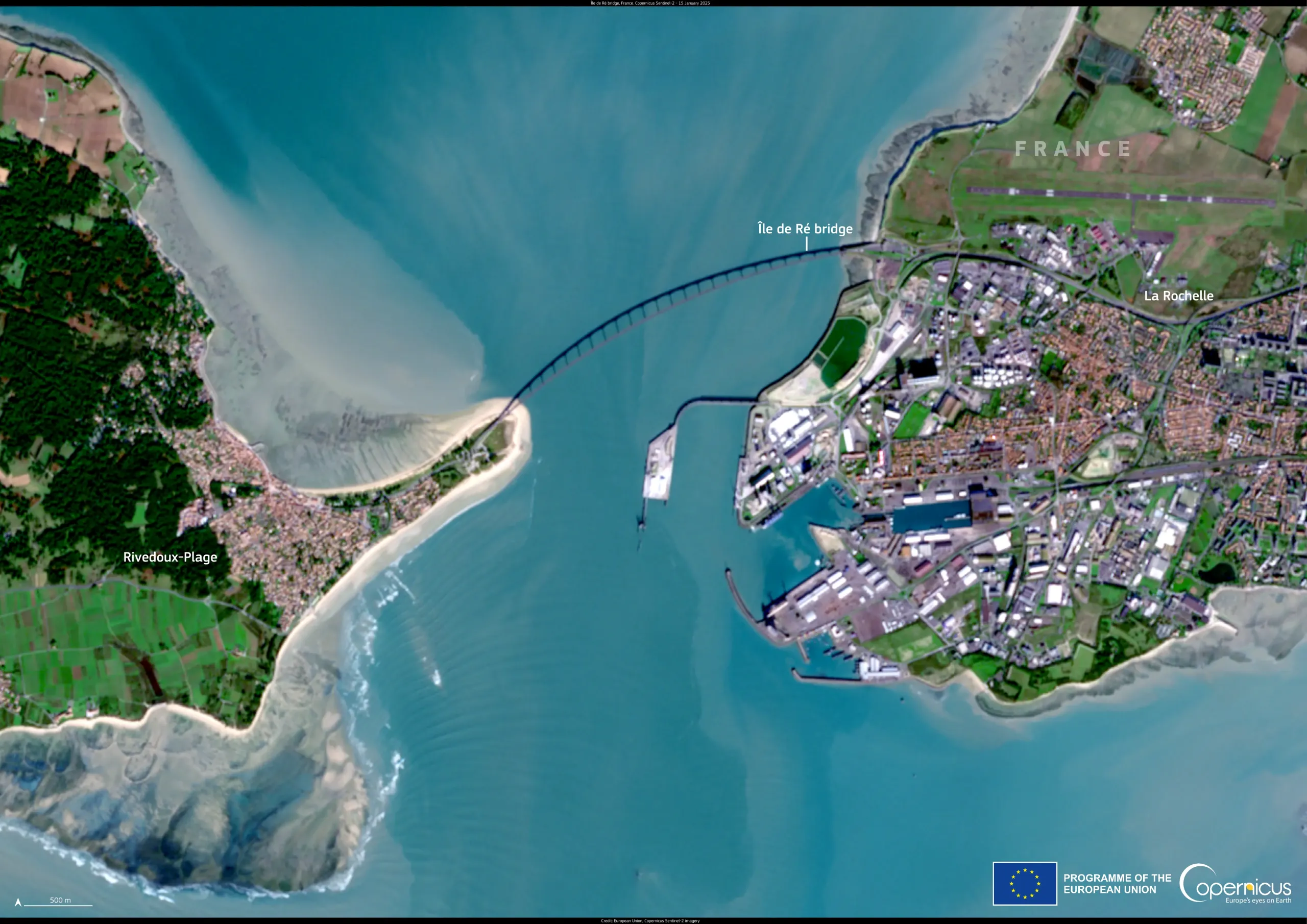 The Île de Ré Bridge, France