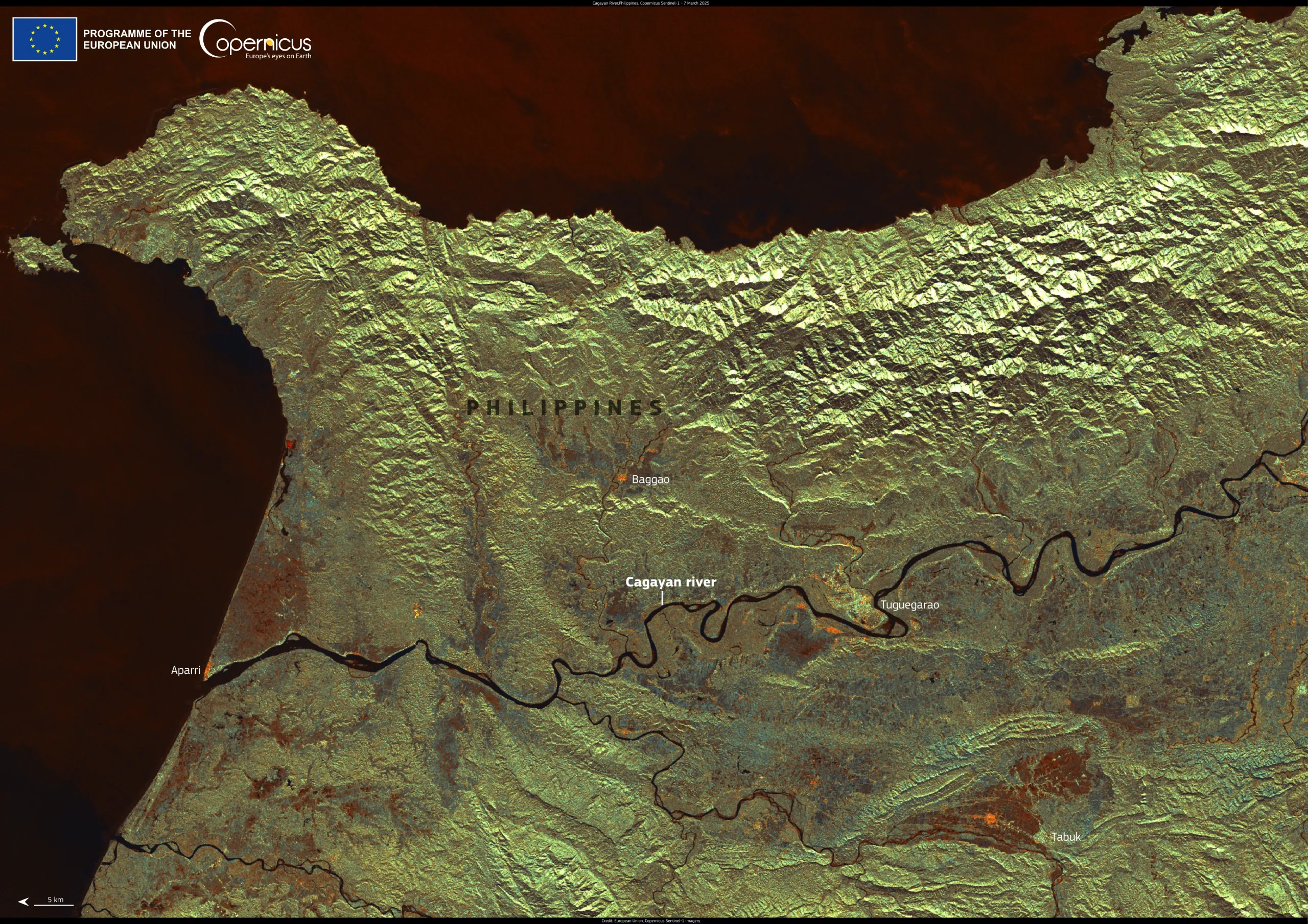 The Cagayan River, the Philippines