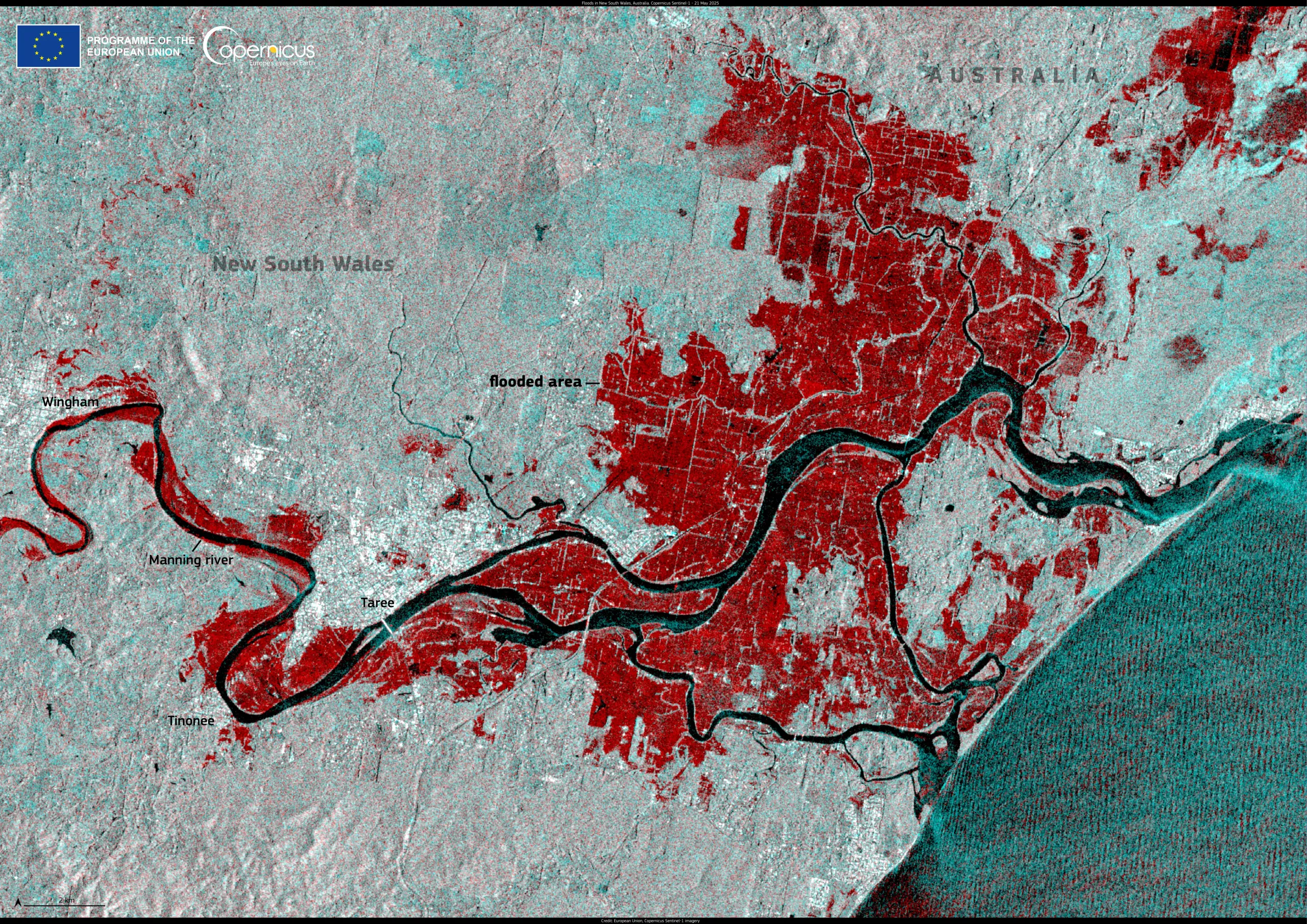 Severe flooding in New South Wales, Australia