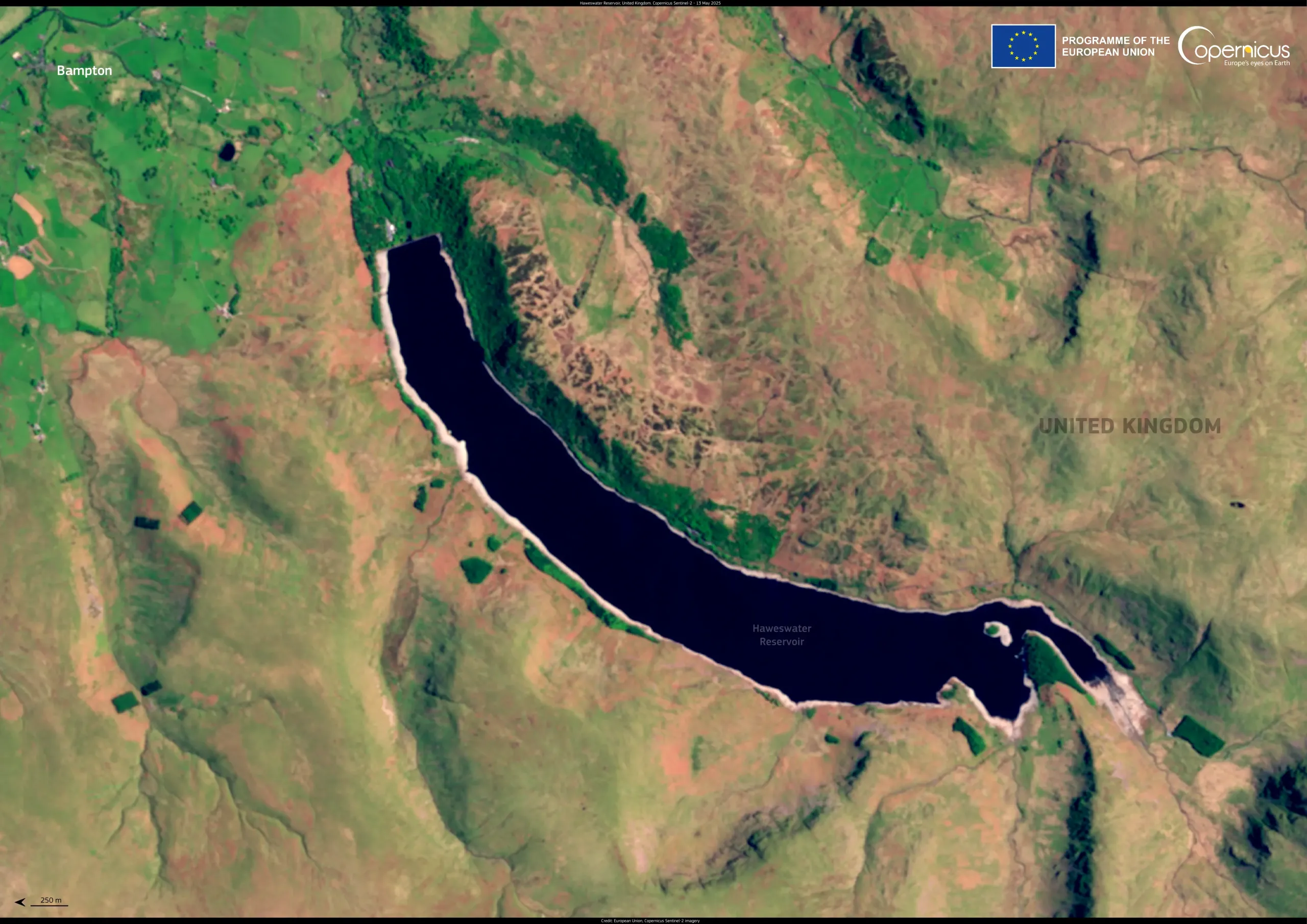 Dry conditions in the UK