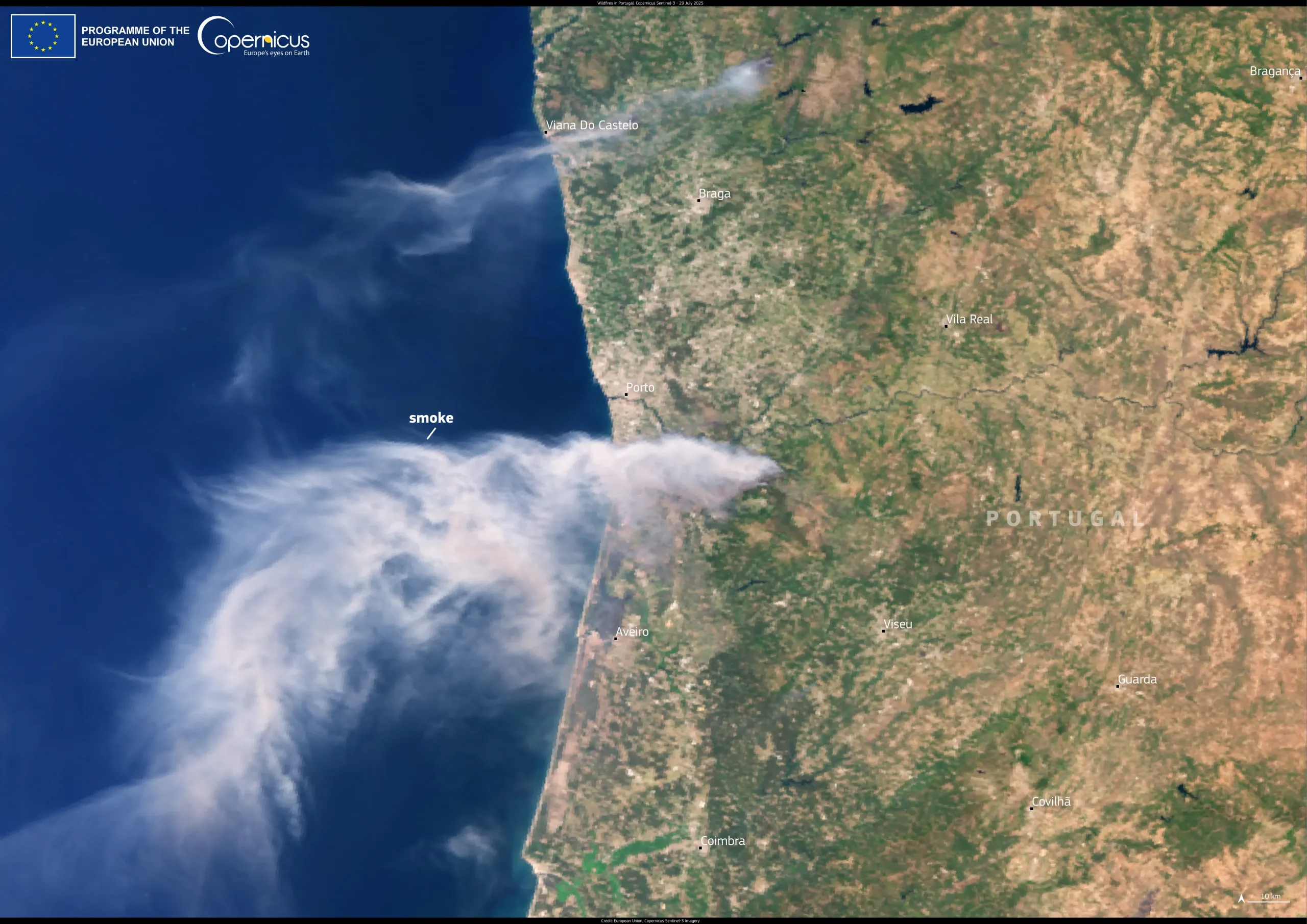 Wildfires in Portugal