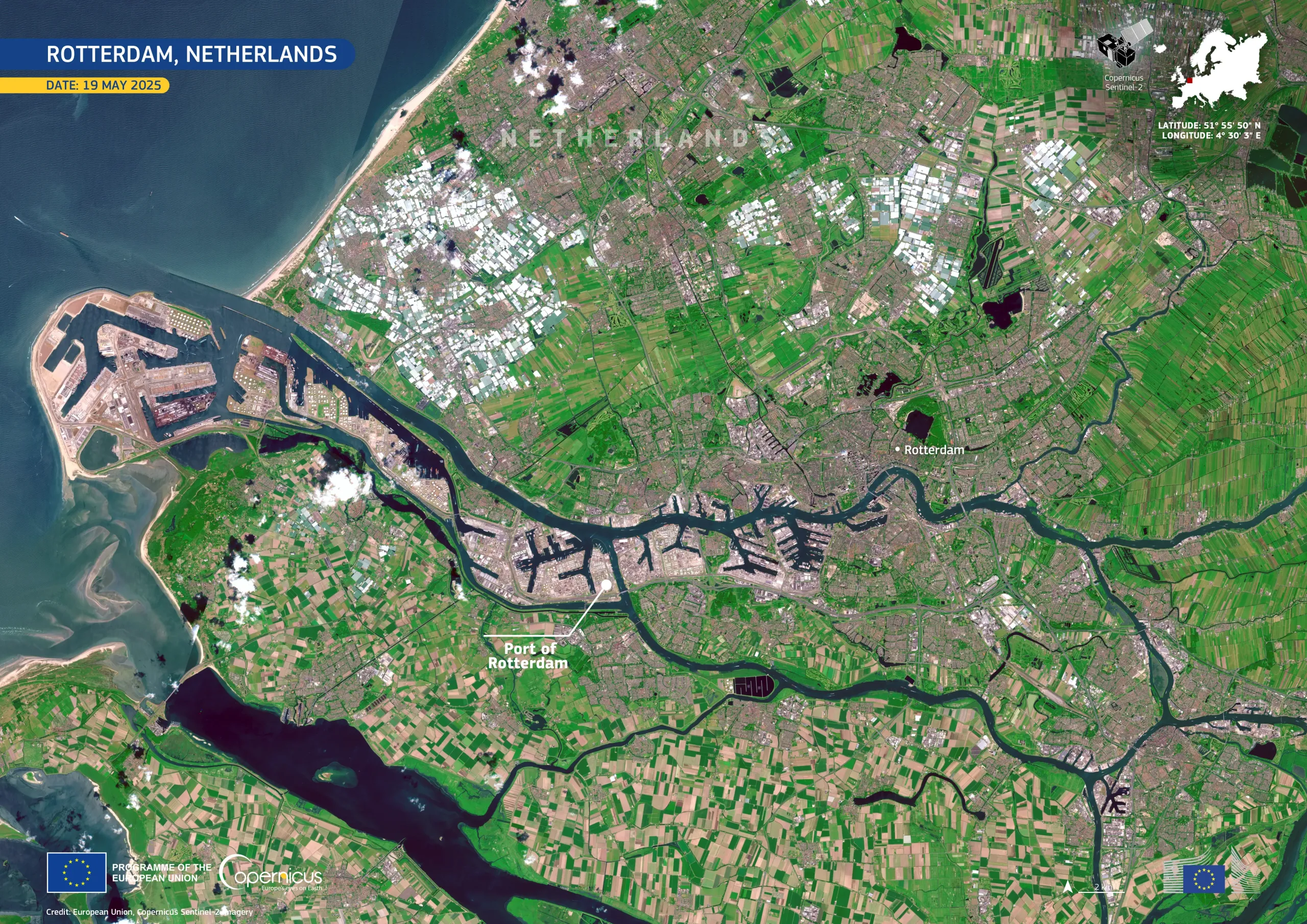 Rotterdam, home to Europe’s largest maritime port