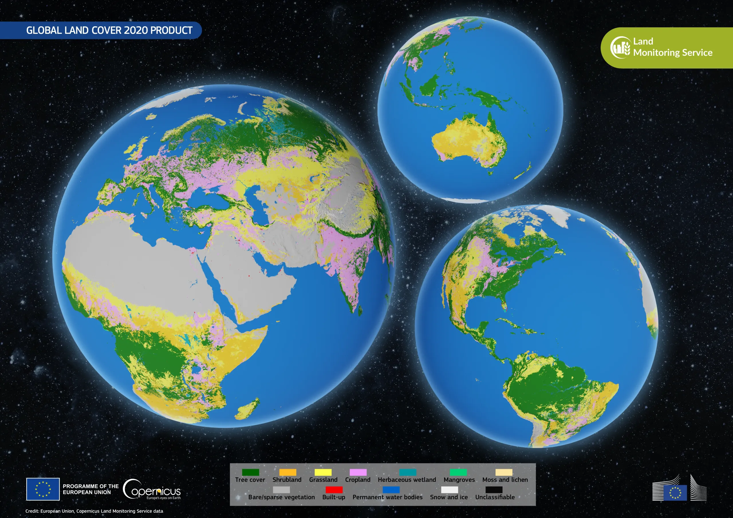 The CLMS Global Land Cover product