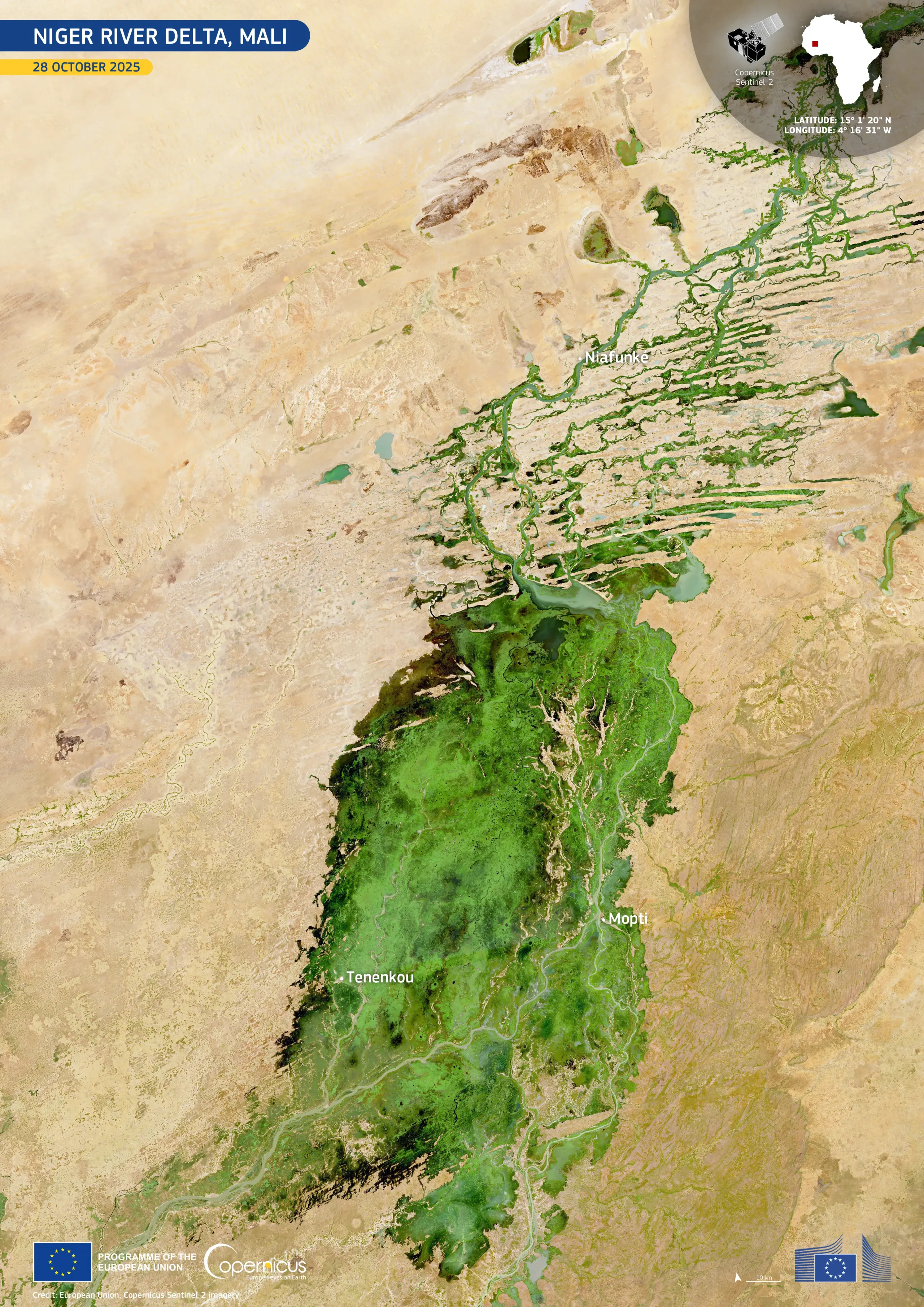 Inland Delta of the Niger River, Mali