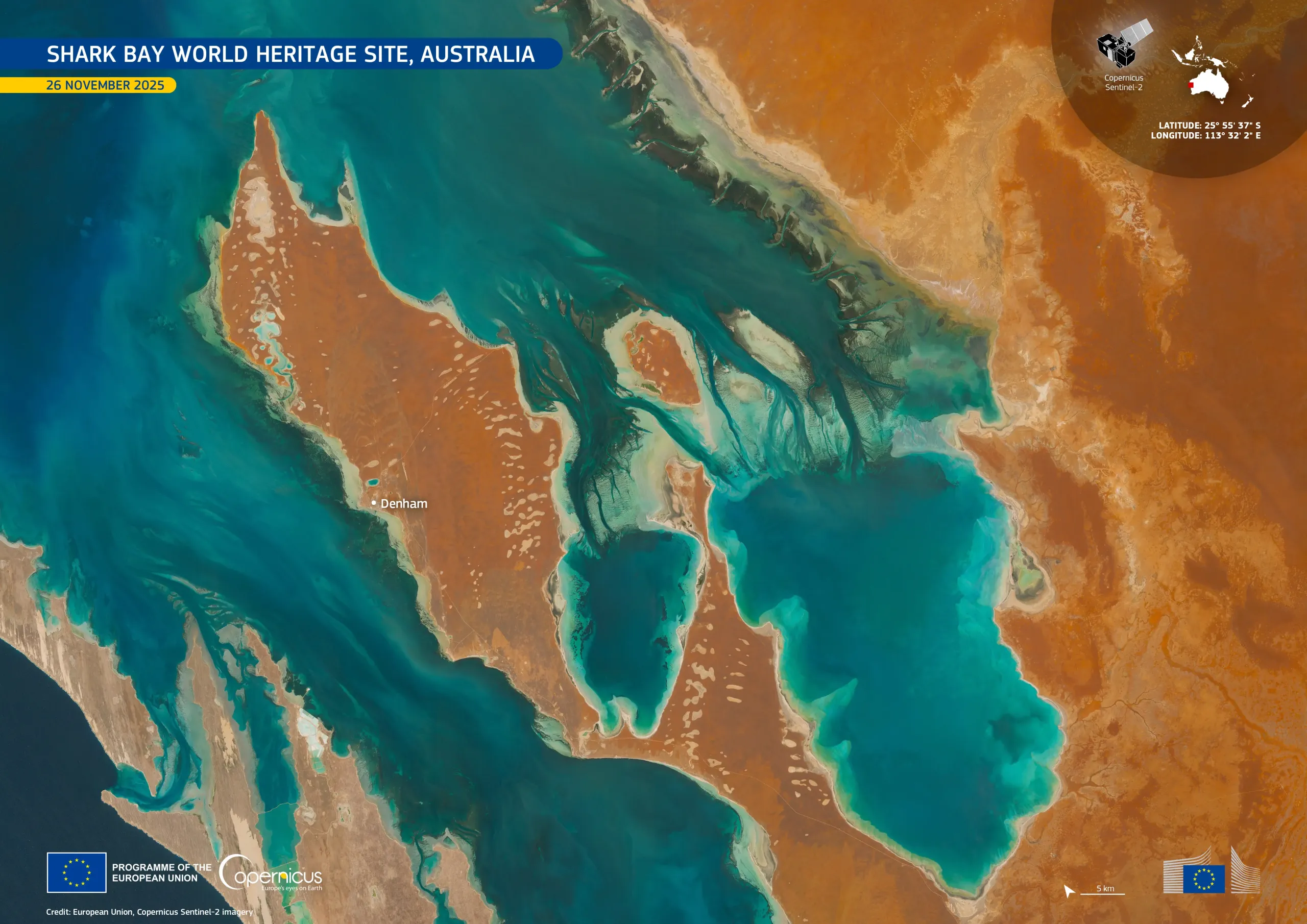 Shark Bay, Australia, a UNESCO World Heritage Site