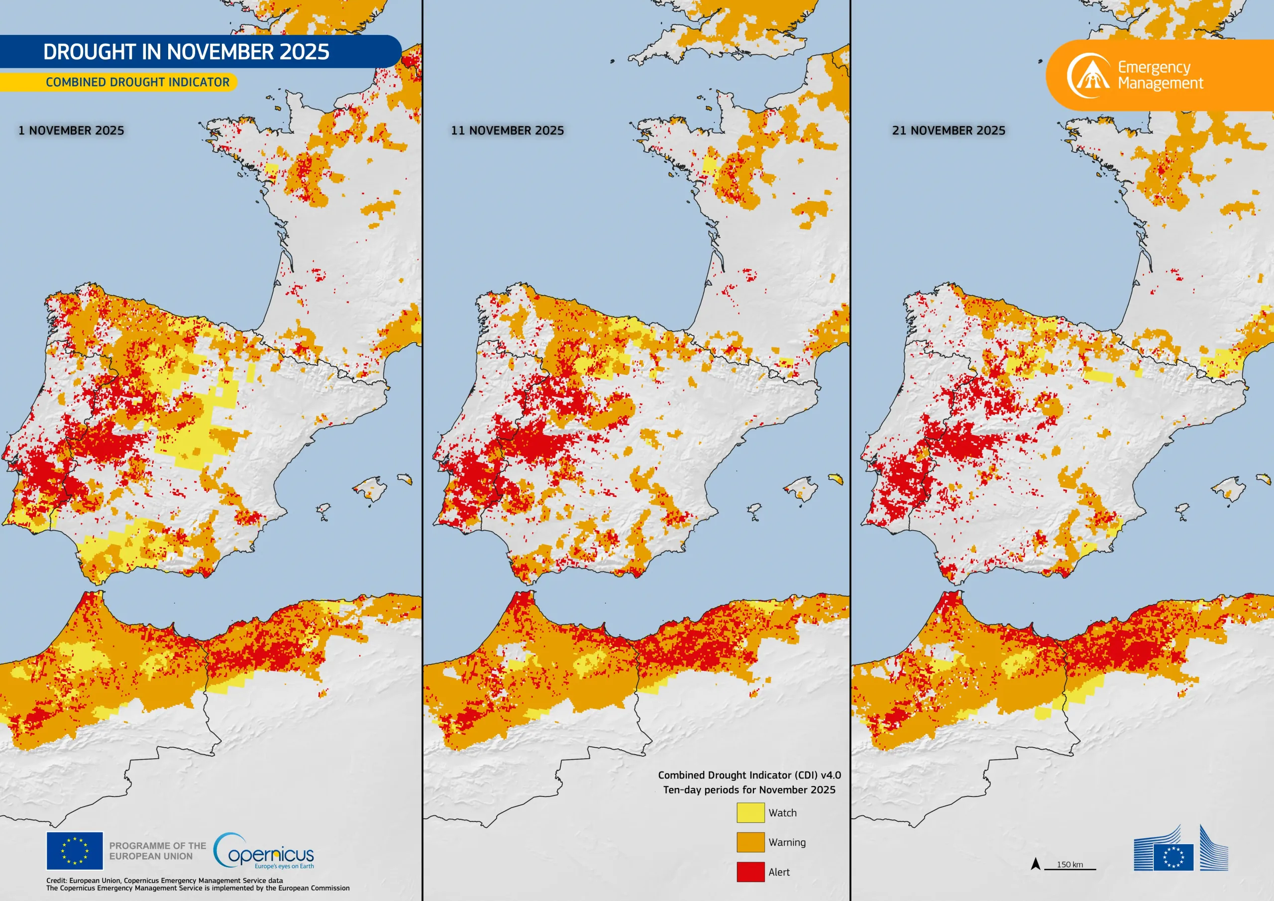 Drought on the Iberian Peninsula
