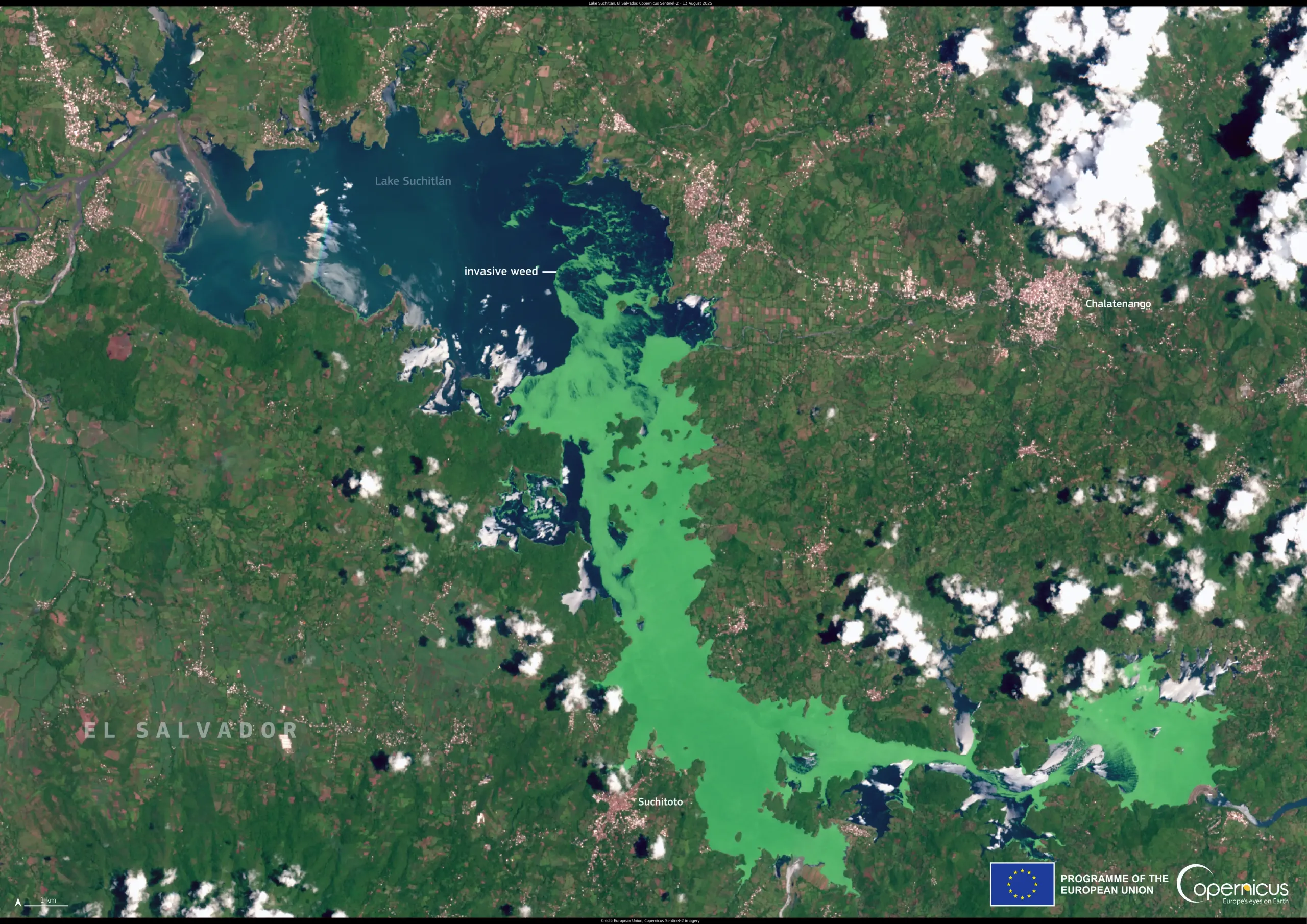 World Lake Day: Lake Suchitlan, El Salvador
