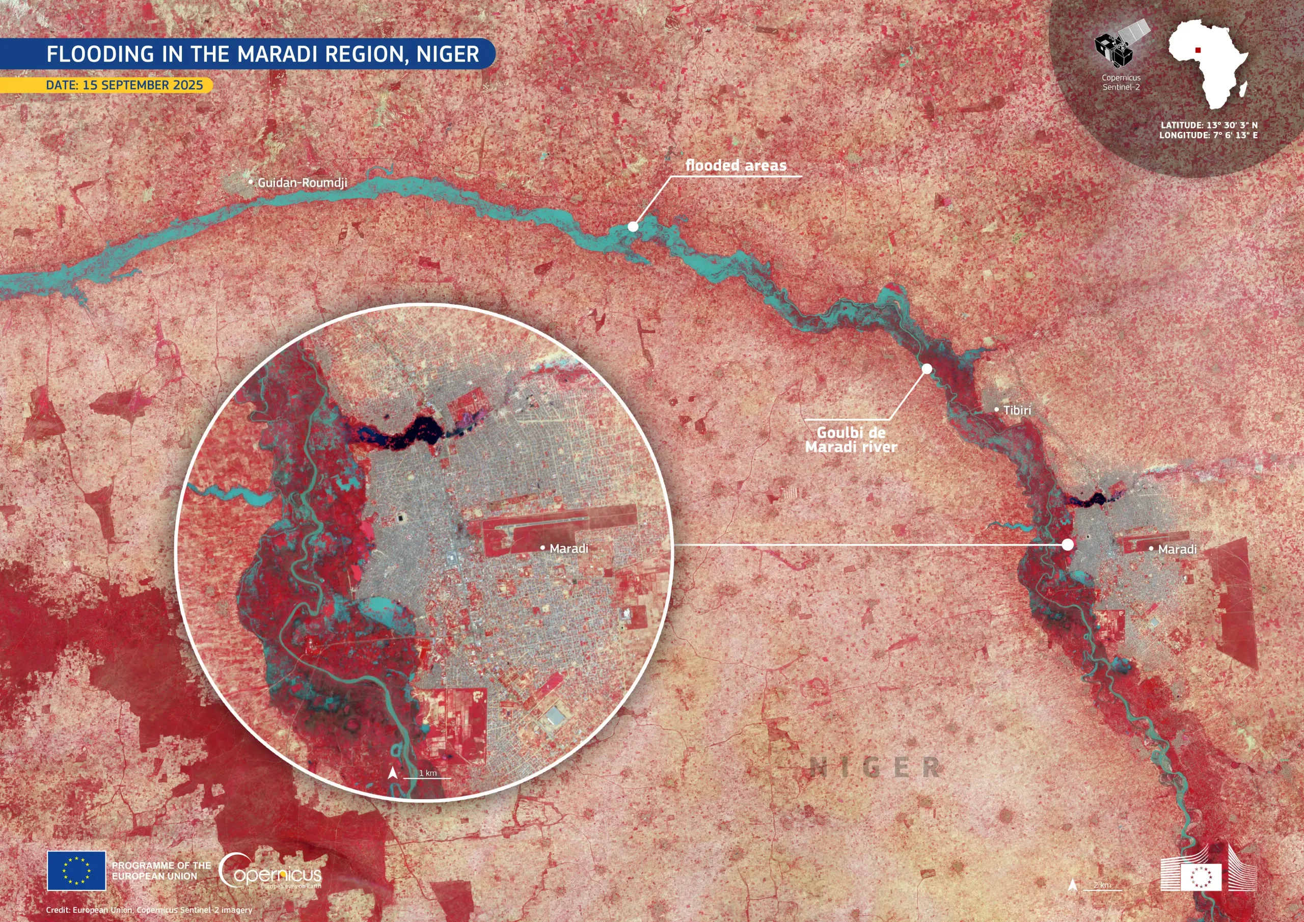 Severe flooding in Maradi, Niger