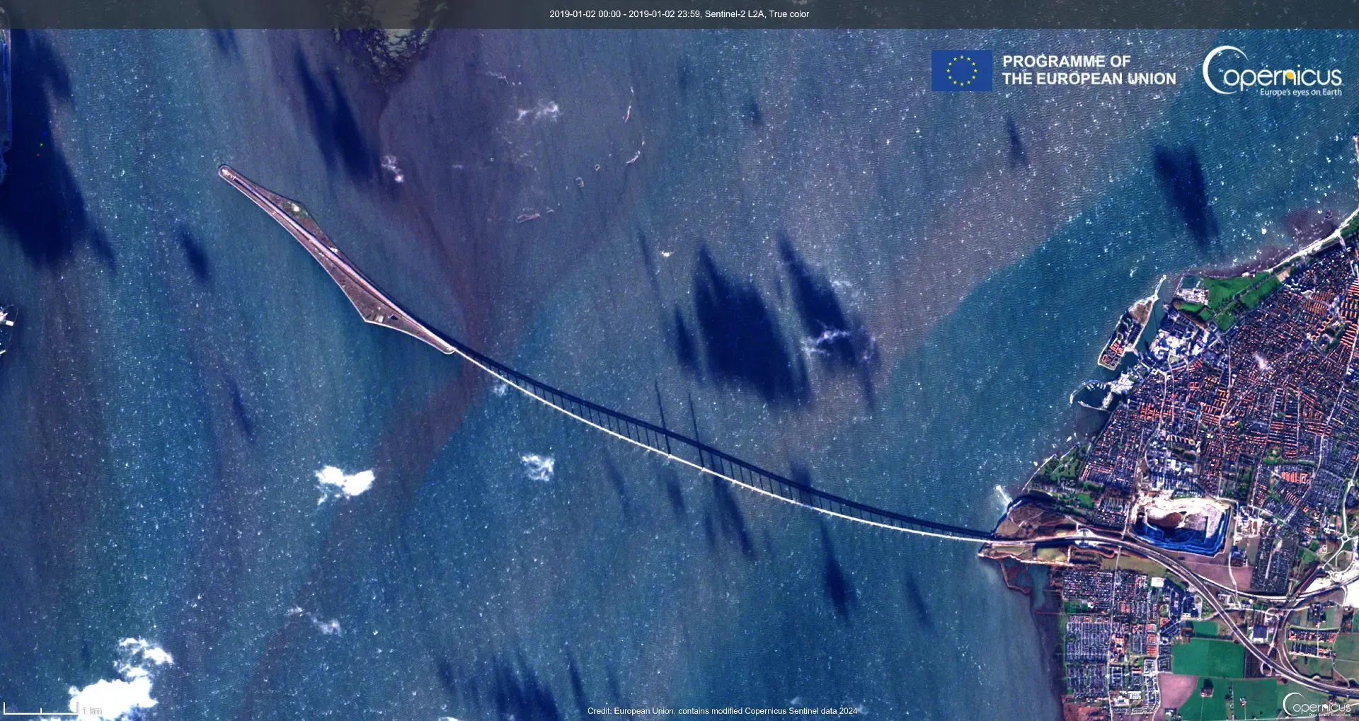 A crystal clear view of Øresund Bridge