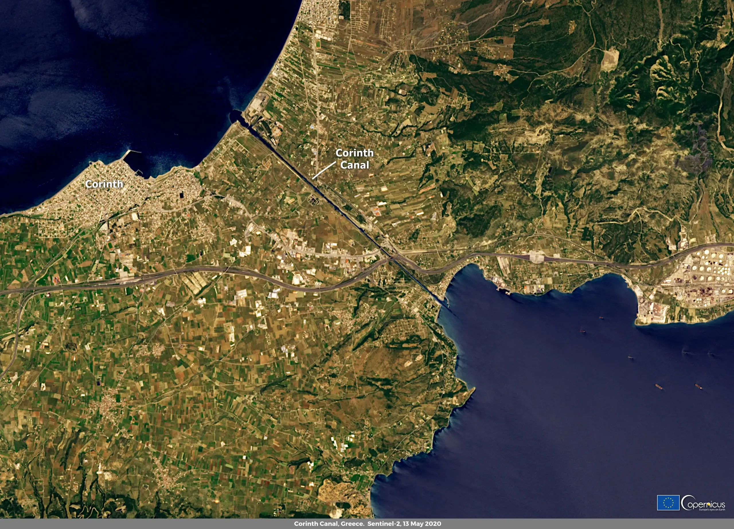 Corinth Canal, Greece
