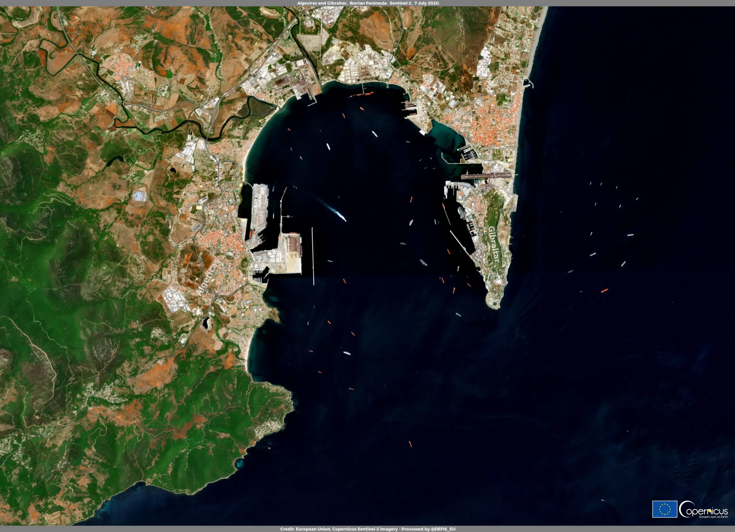 Algeciras and Gibraltar