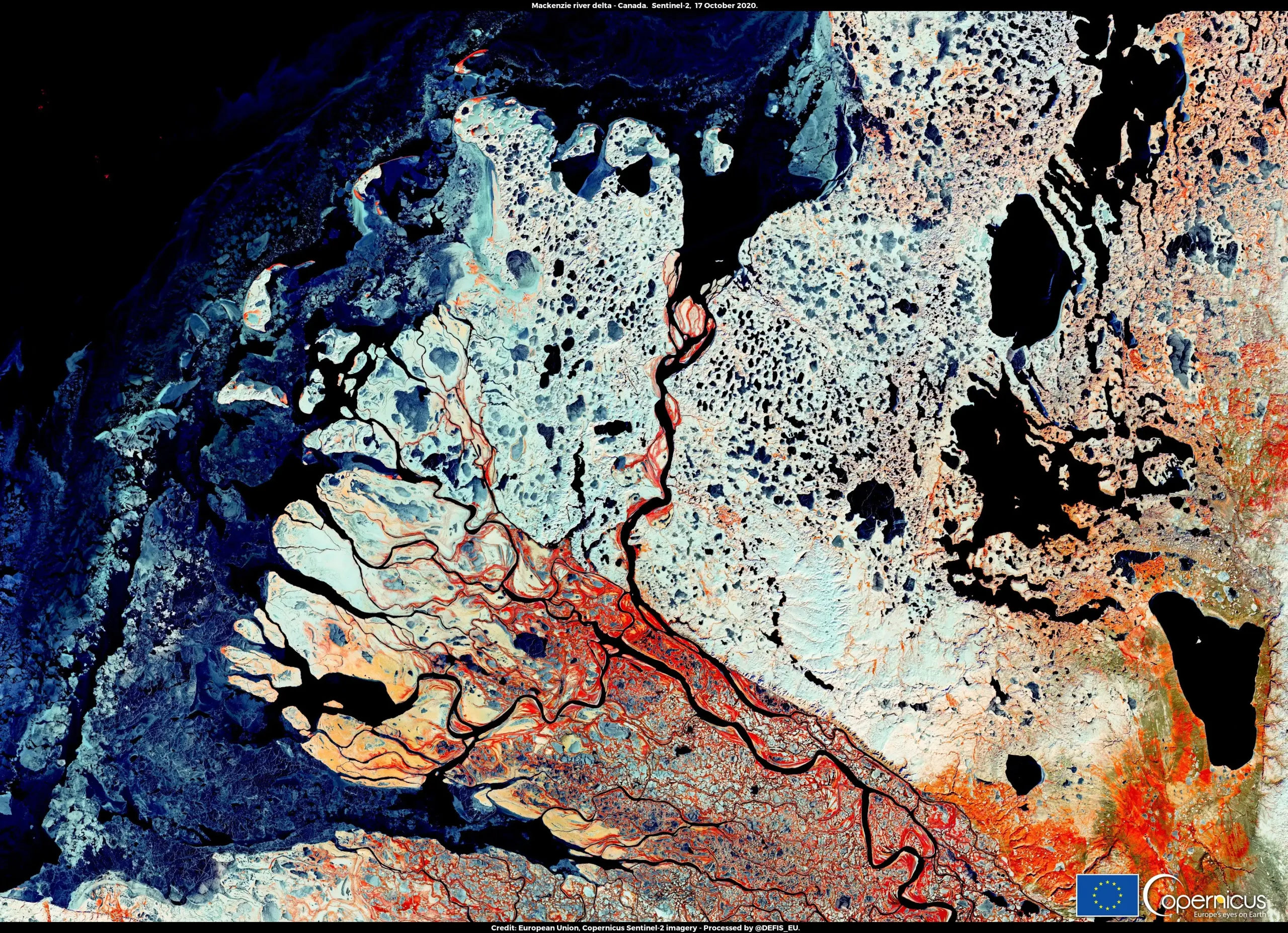 The Mackenzie River Delta