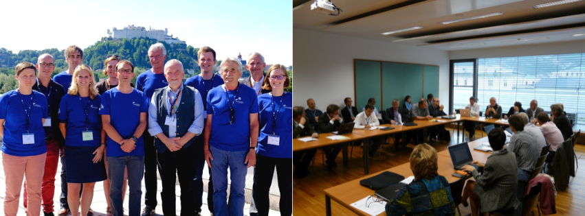 Photos from the signing of the Salzburg Declaration on GMES-related research