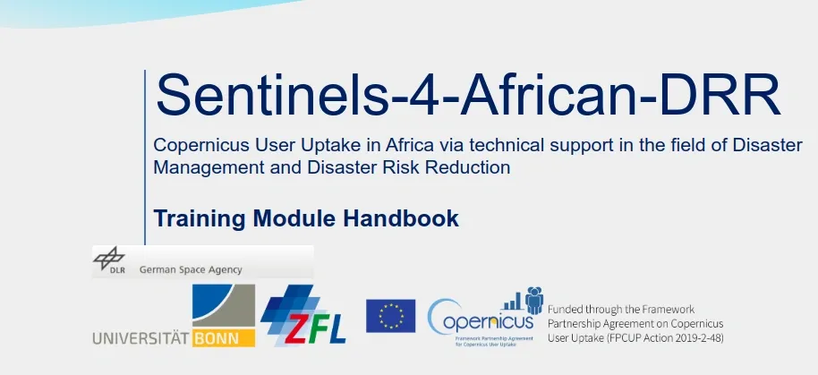 Copernicus for DRR in Africa: Training Handbook online