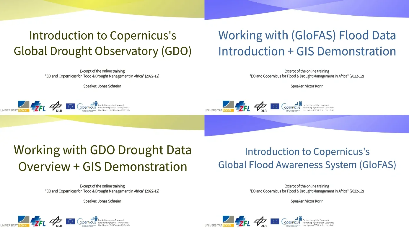 Copernicus for DRR in Africa