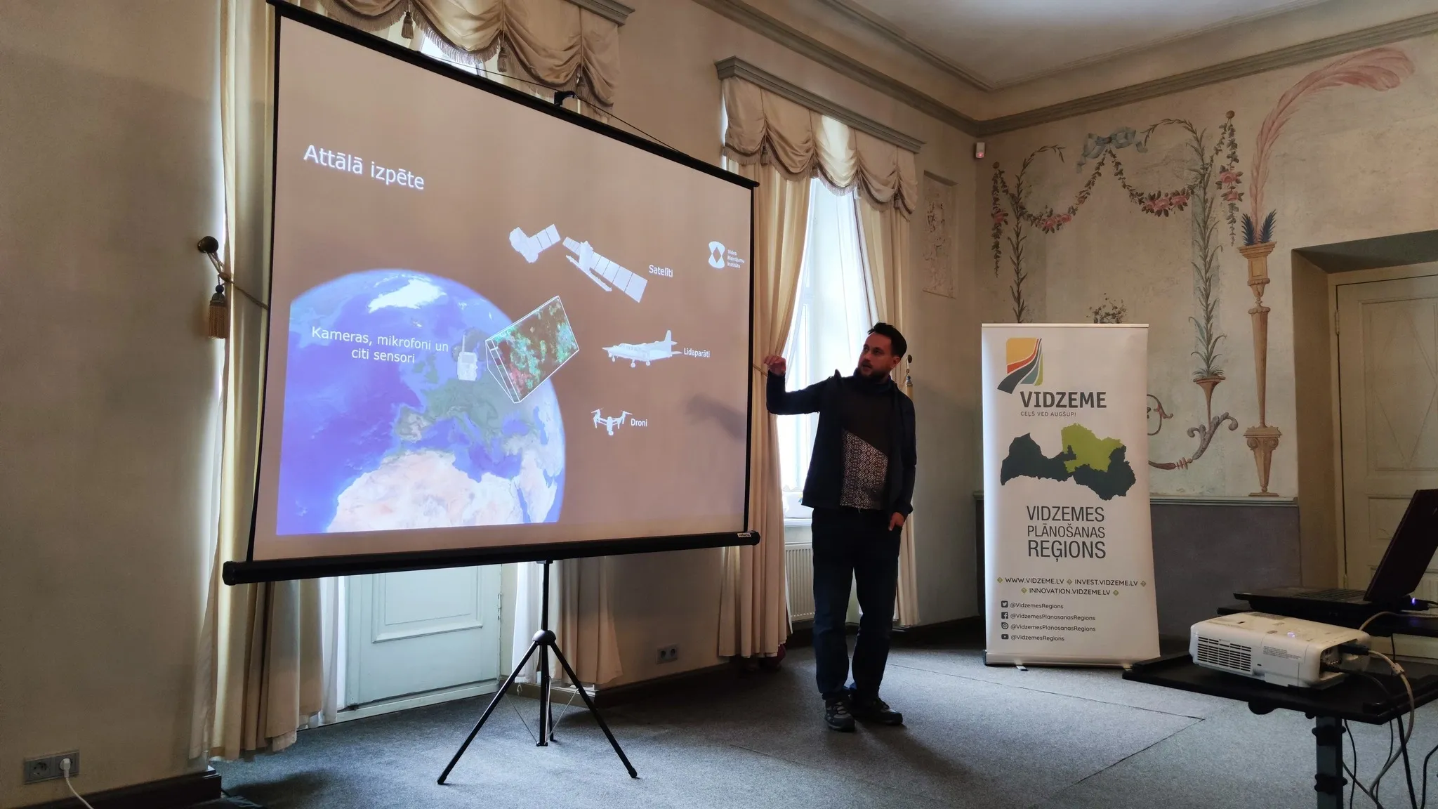 Presentation of Copernicus data capabilities to spatial planning stakeholders in Latvia