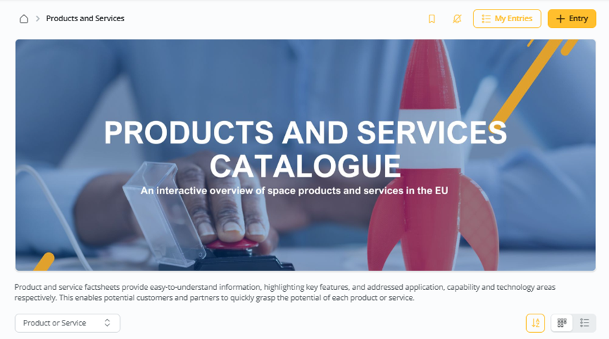 Catalogue of marketplace